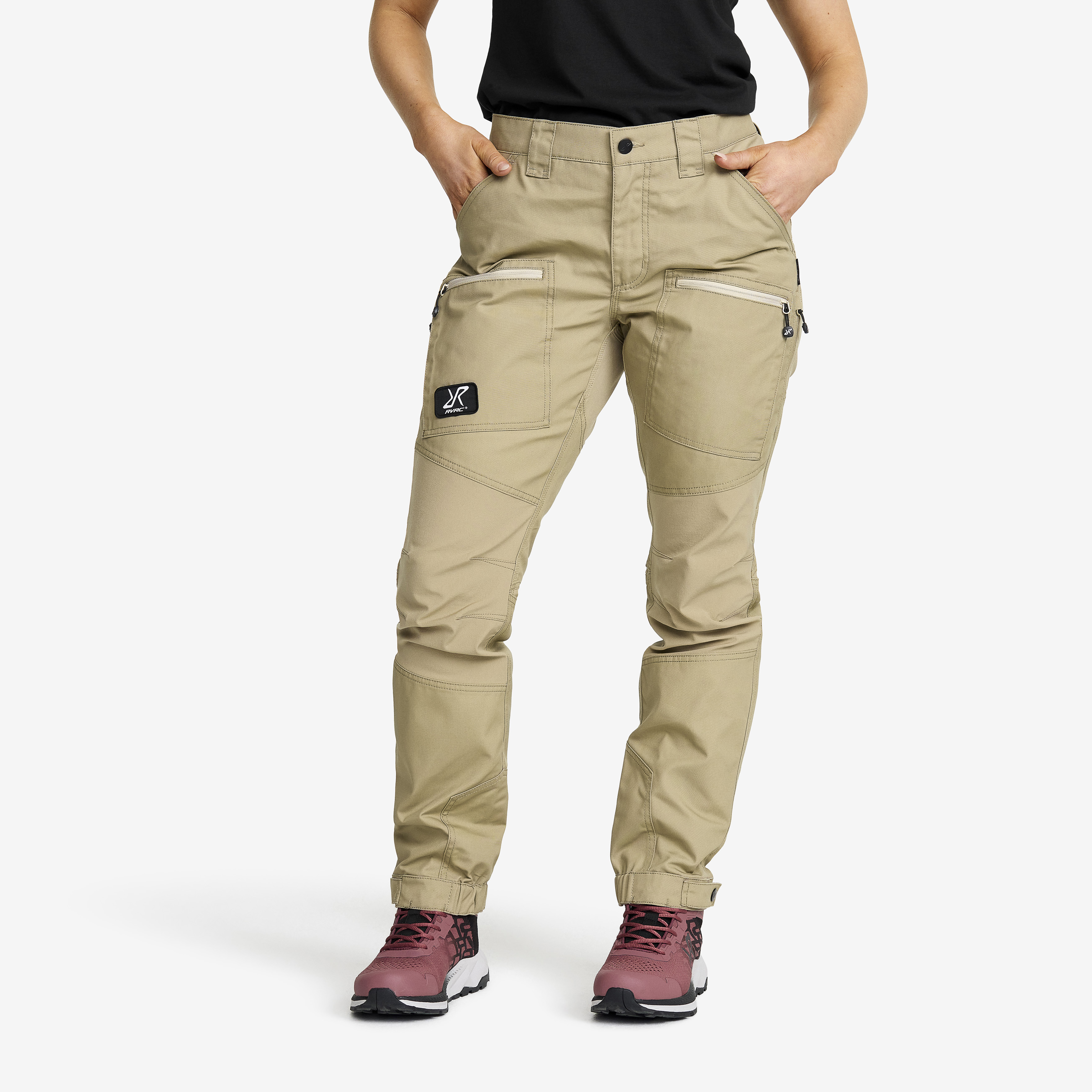 Nordwand Pro Short Pants Khaki Naistele