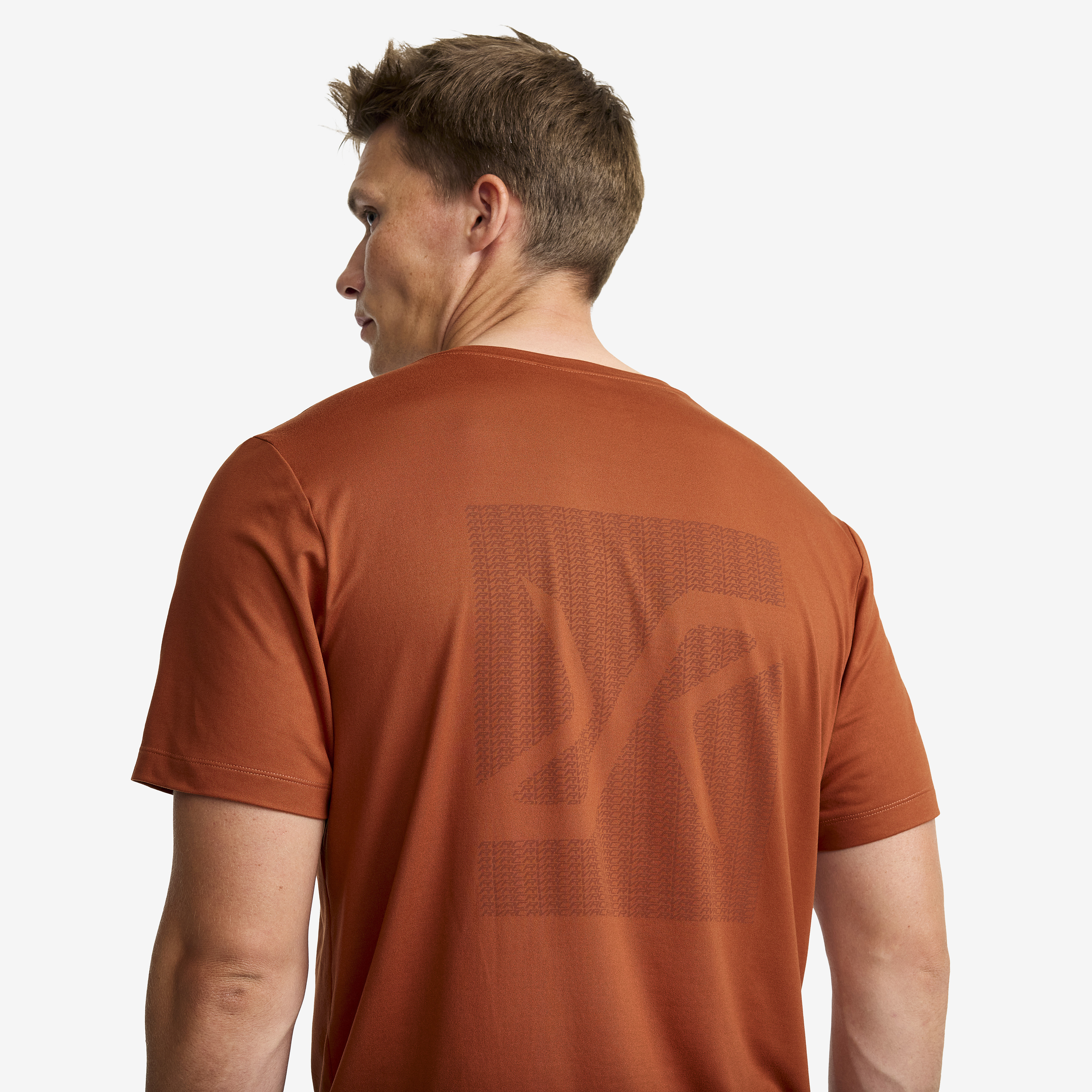 Mission Graphic Logo T-shirt Rusty Orange Men