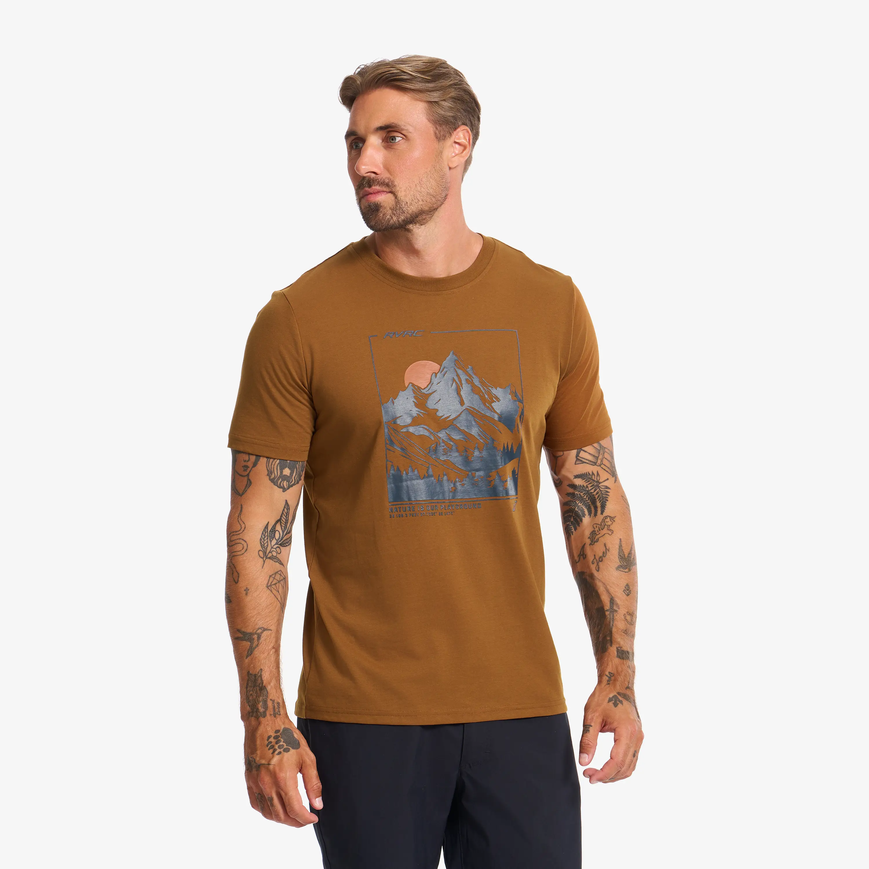 Easy Graphic T-shirt Monk's Robe Men, 
