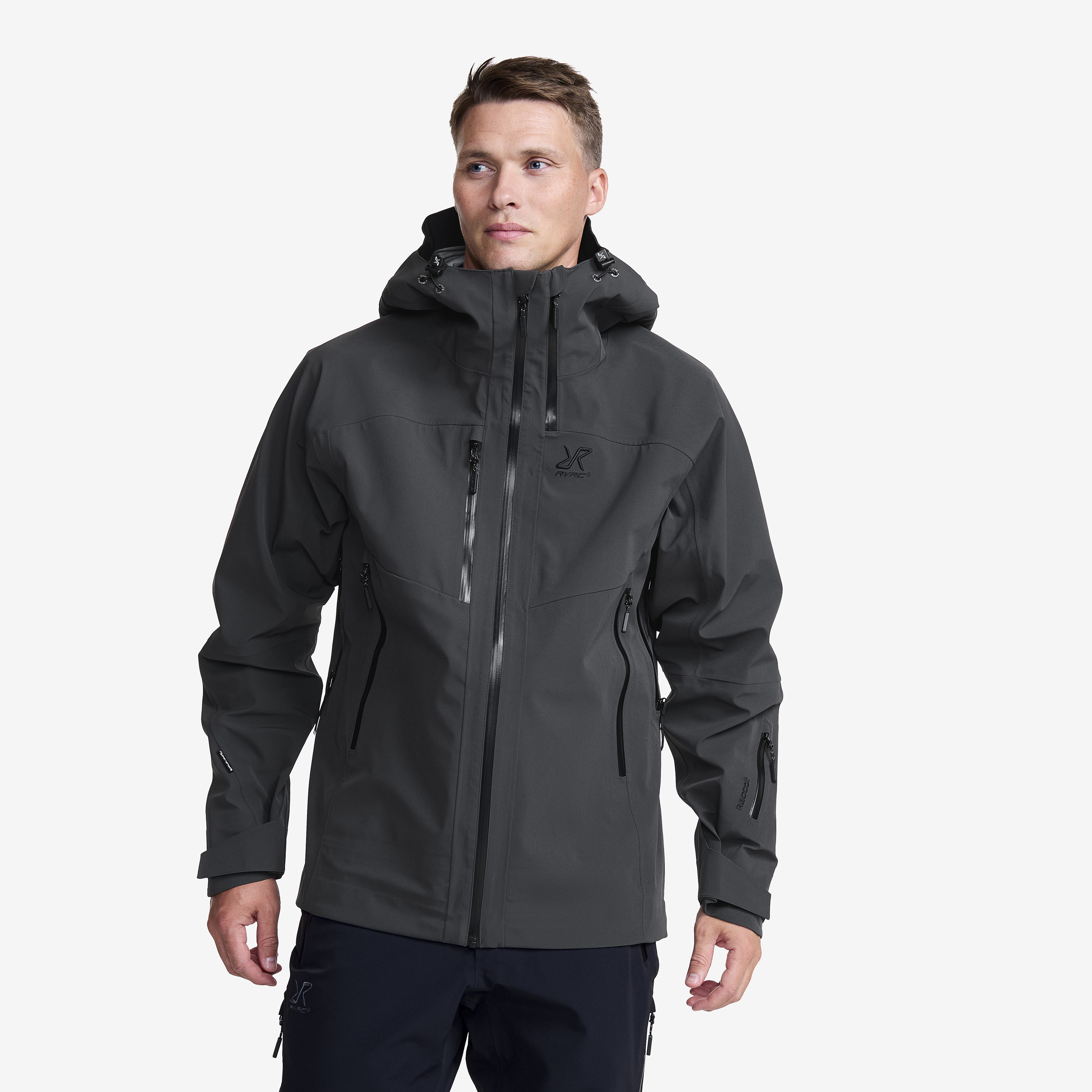 Cyclone 3L Shell Jacket Anthracite Heren, 