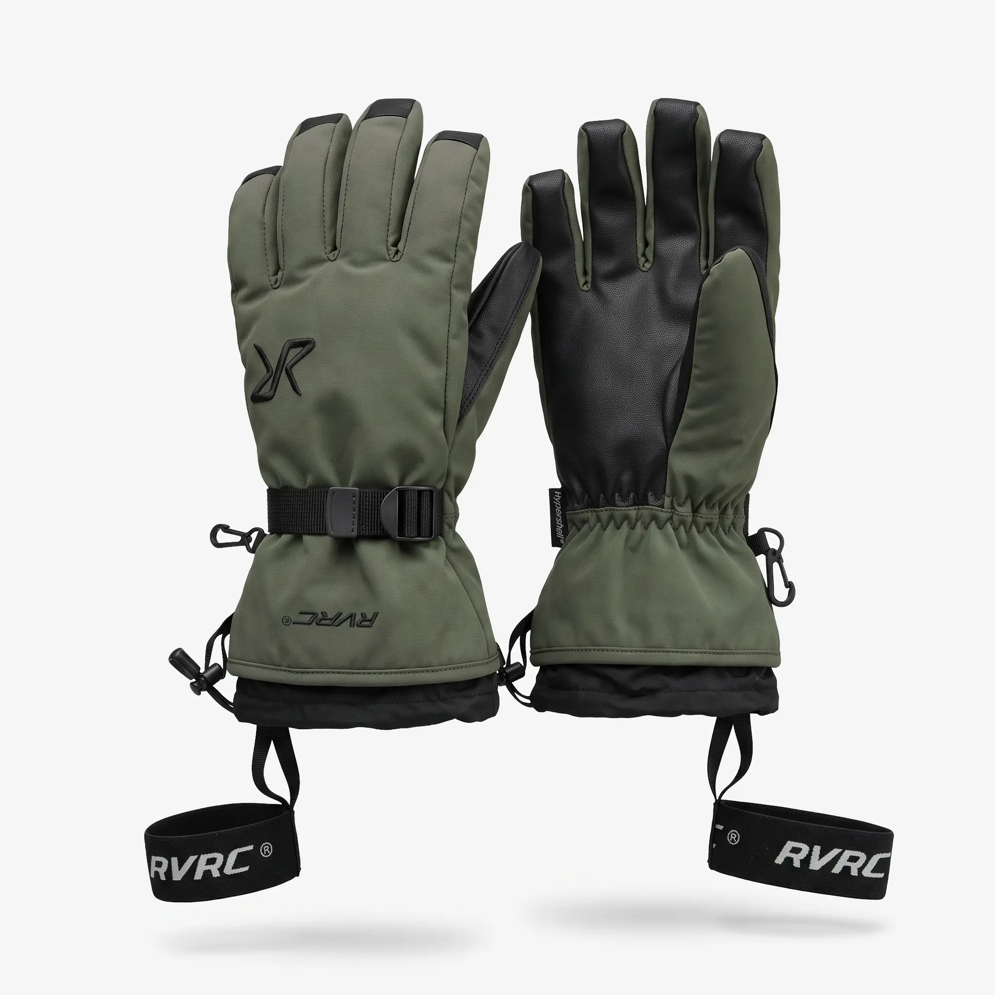 AccXel Waterproof Ski Gloves Kambaba Green,