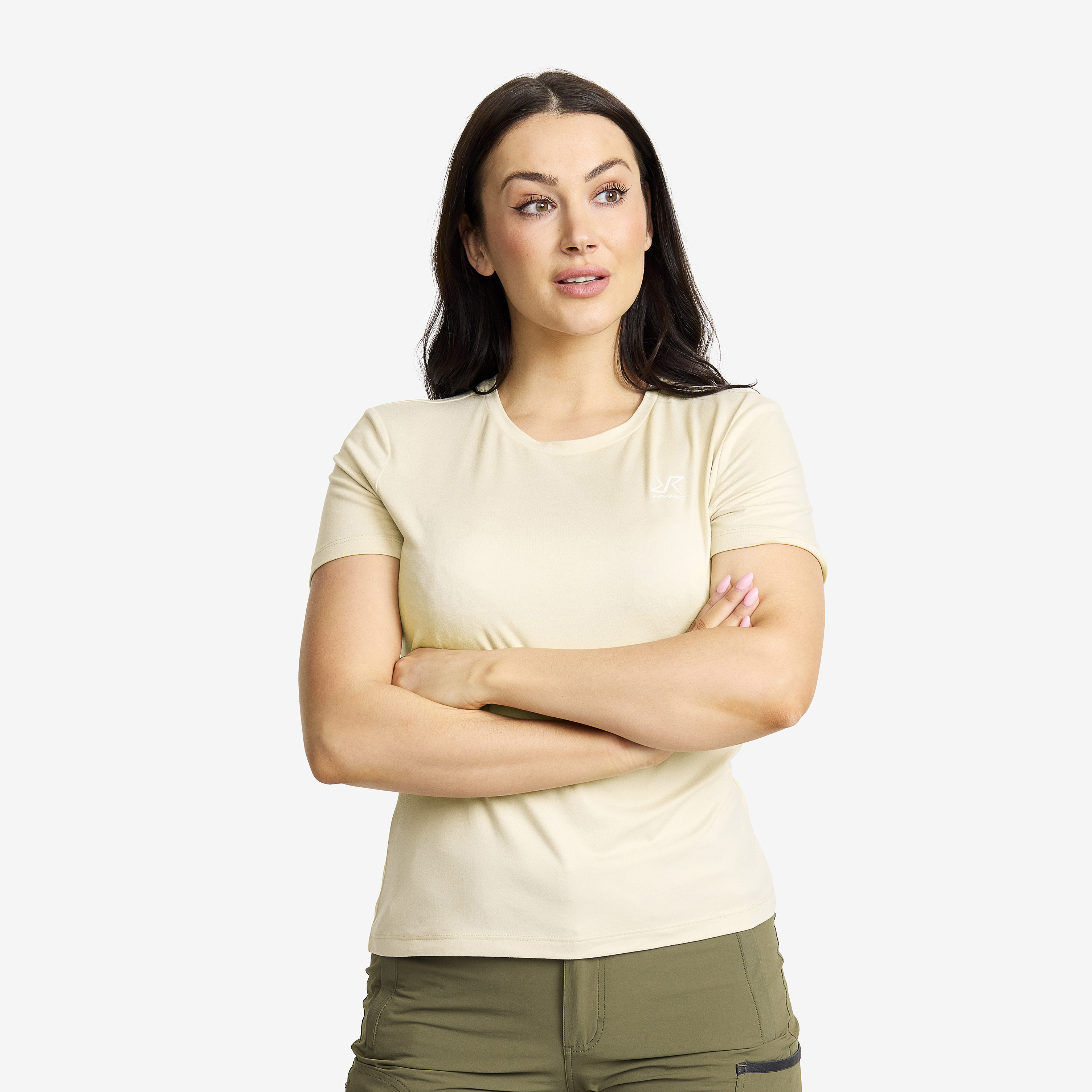 Mission T-shirt Oatmeal Donna