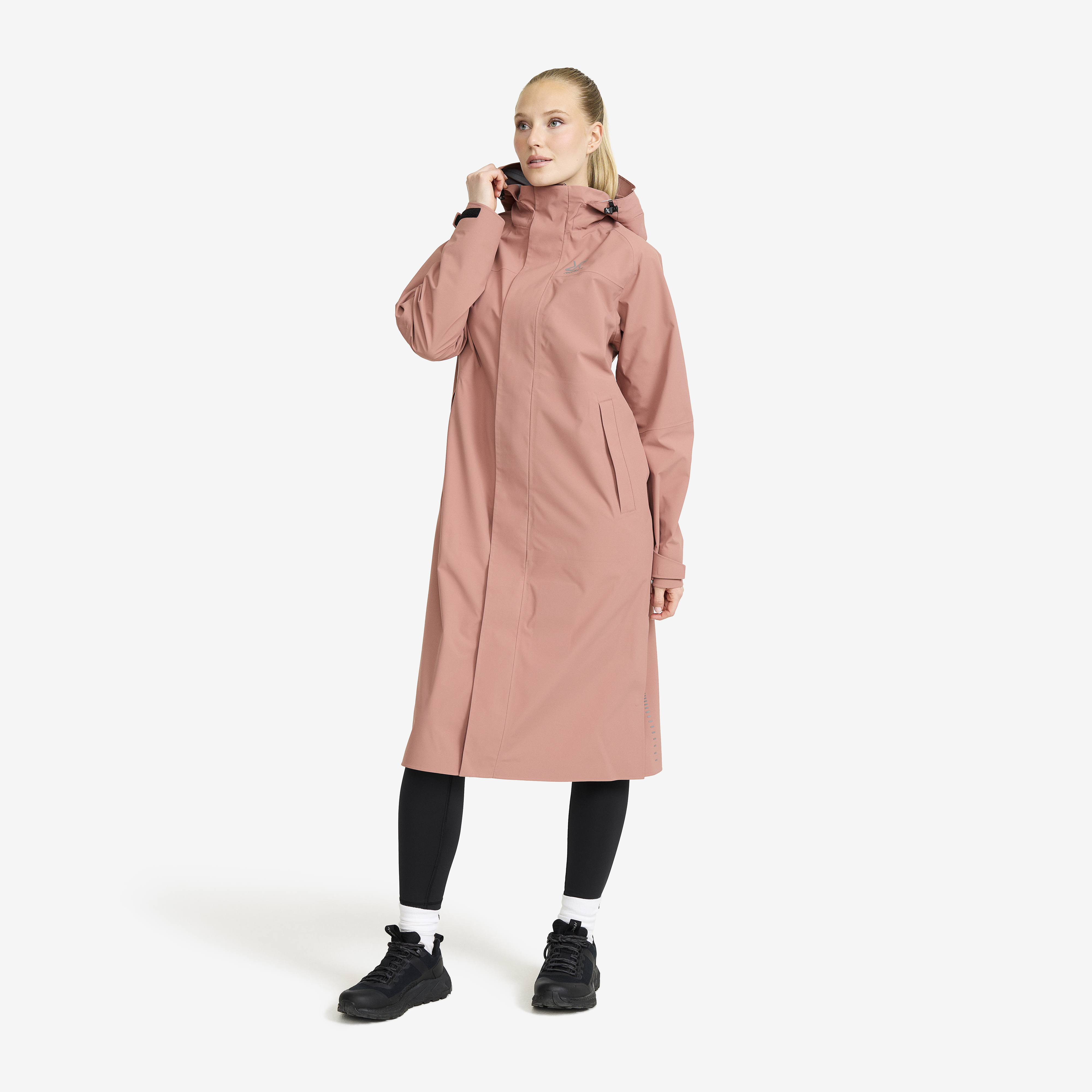 Cloud 3L Long Shell Parka Dam Pink Wood, :M
