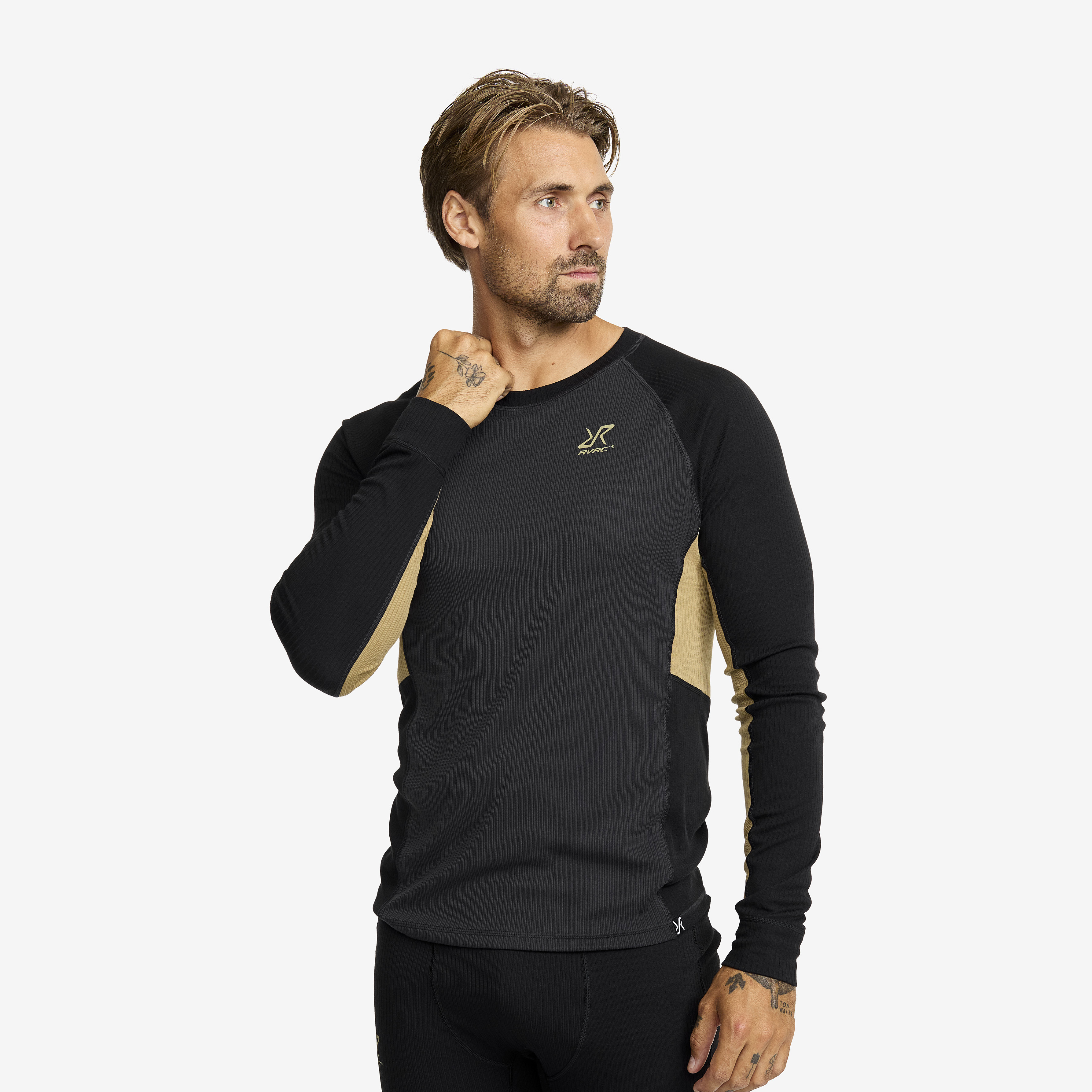 Movement Ls Top Miehet Anthracite/Black Koko:XS – Vaatteet > Paidat