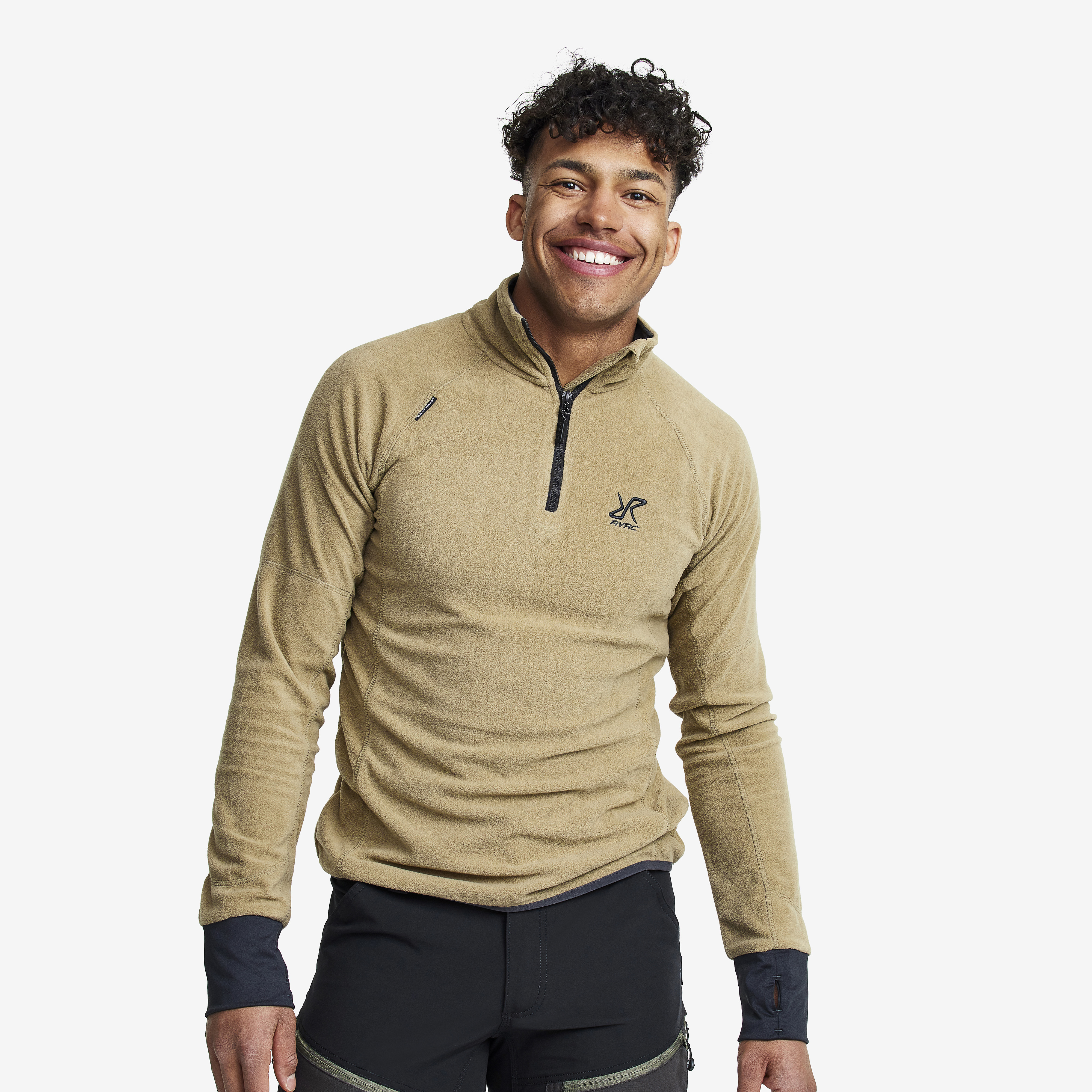 Trekker Fleece – Herr – Khaki Storlek:3XL – Herr > Tröjor > Fleece