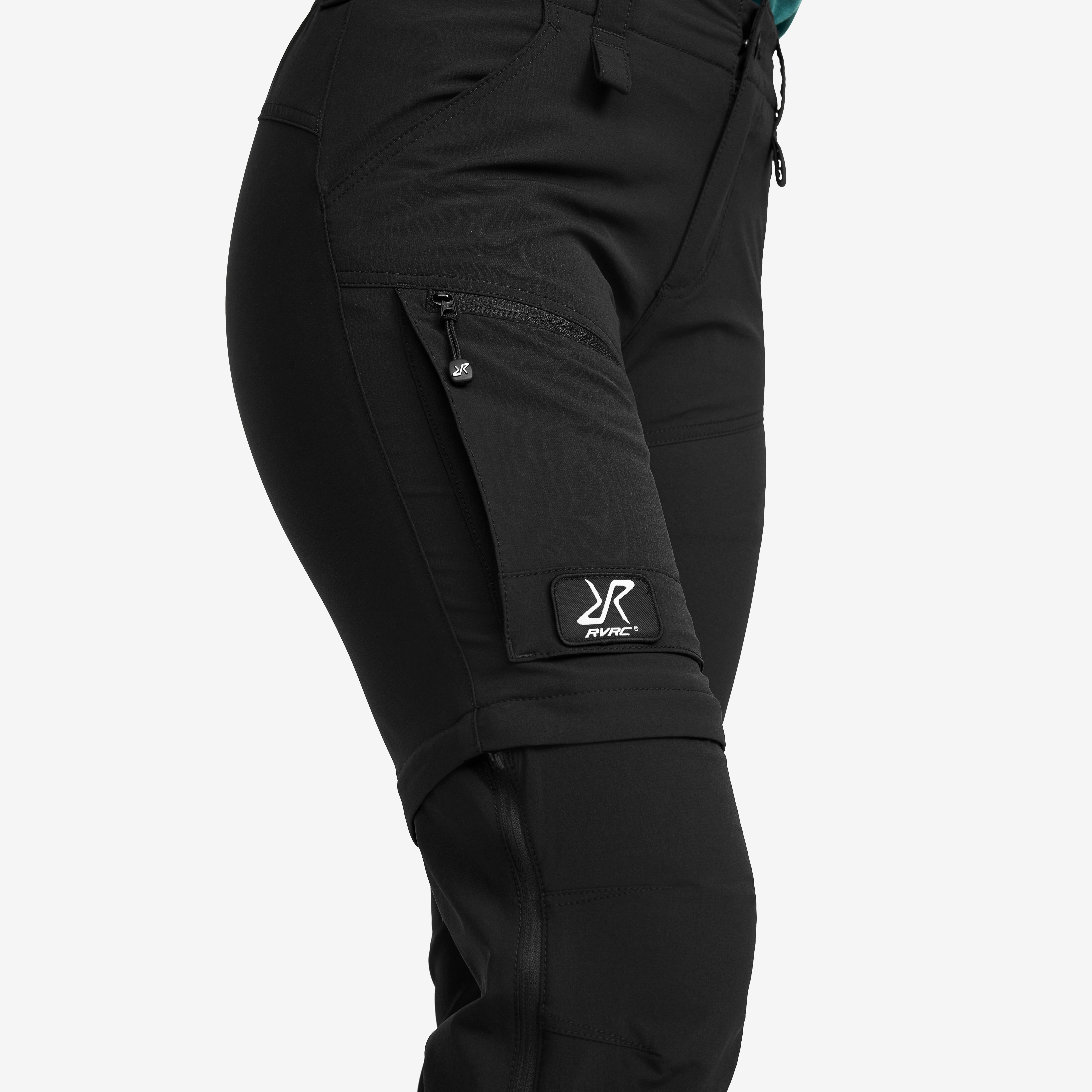 Women's Waterproof Hiking Trousers - Short Legs - View #12