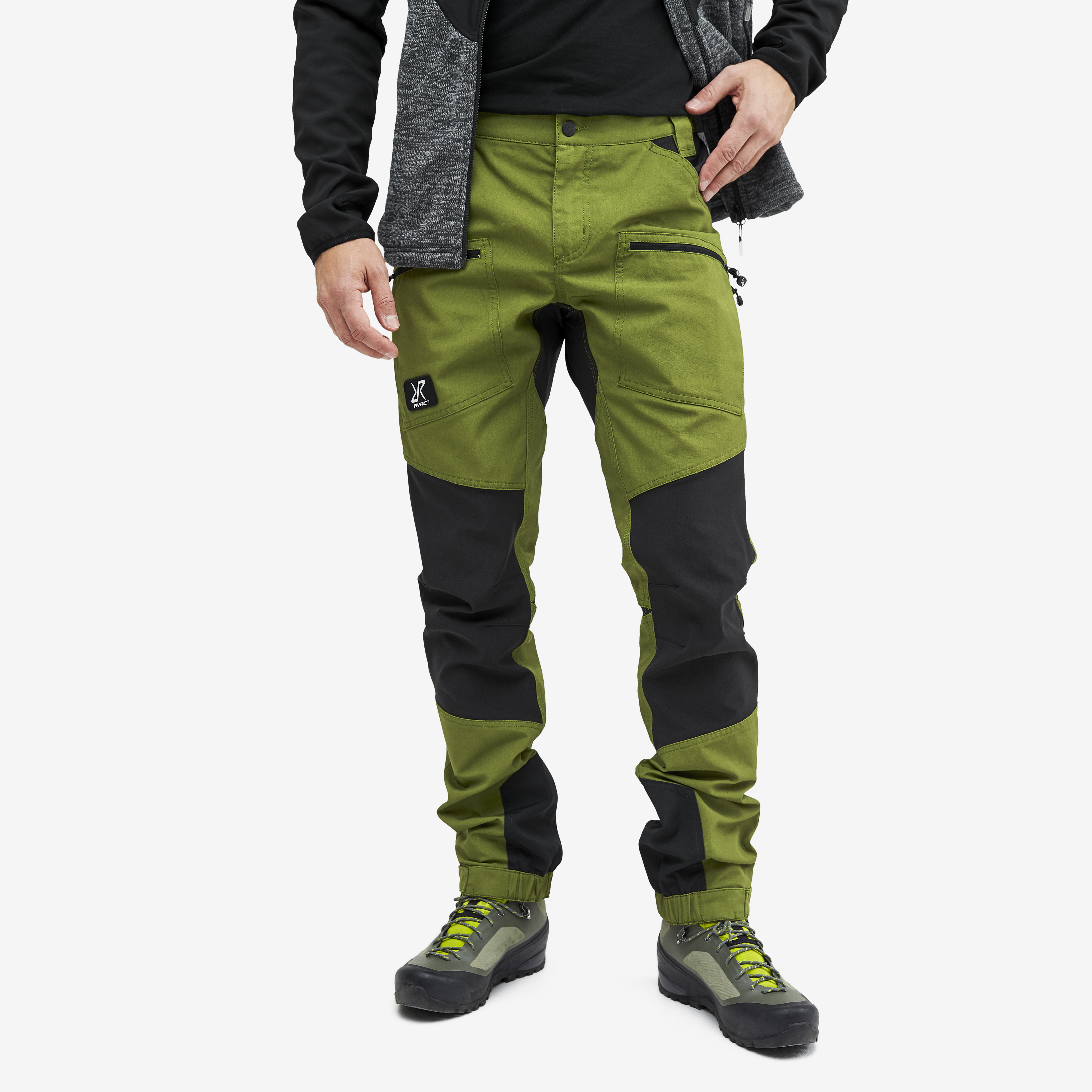 Nordwand Pro hiking pants for men in green