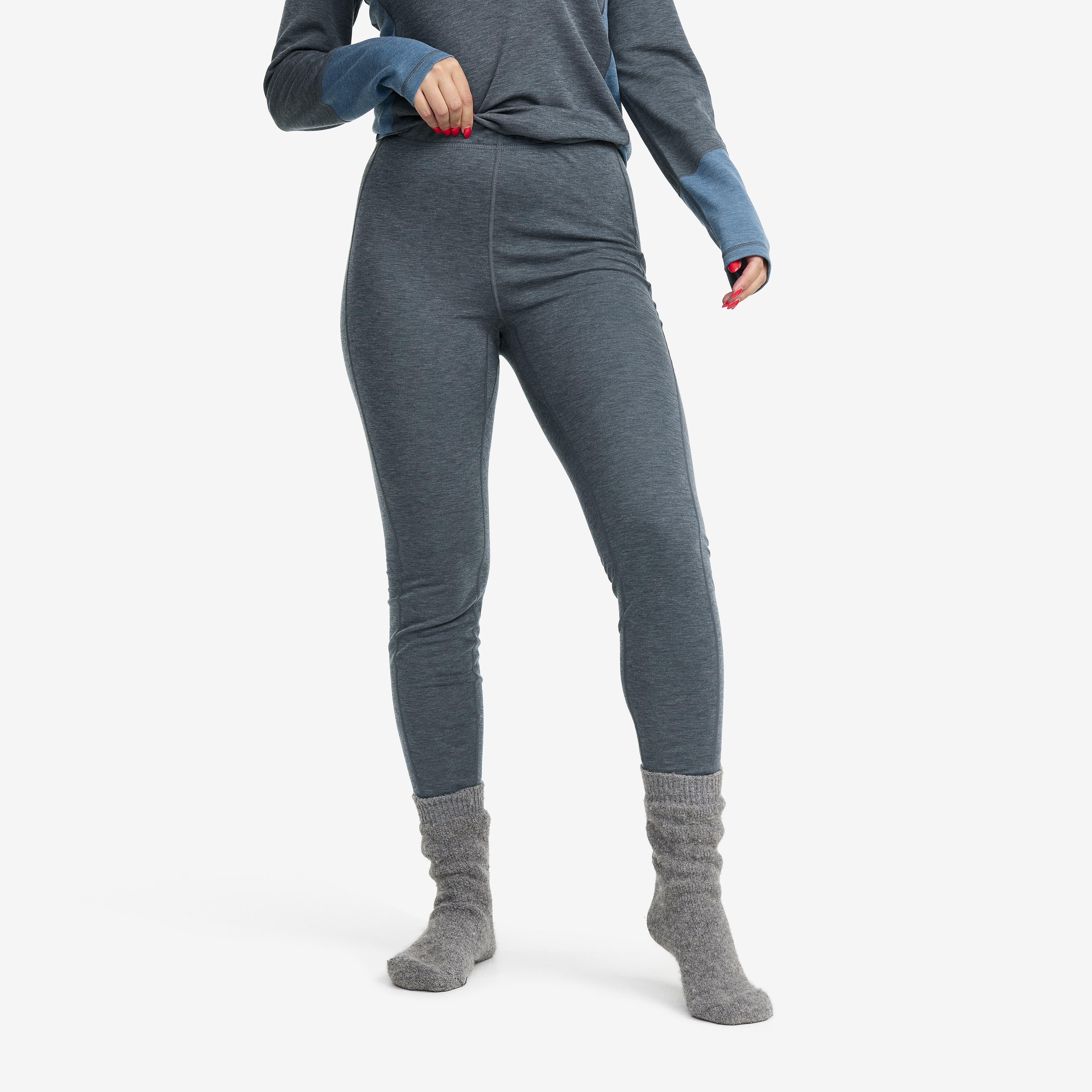 North Merino Pants Moonlit Ocean Femme