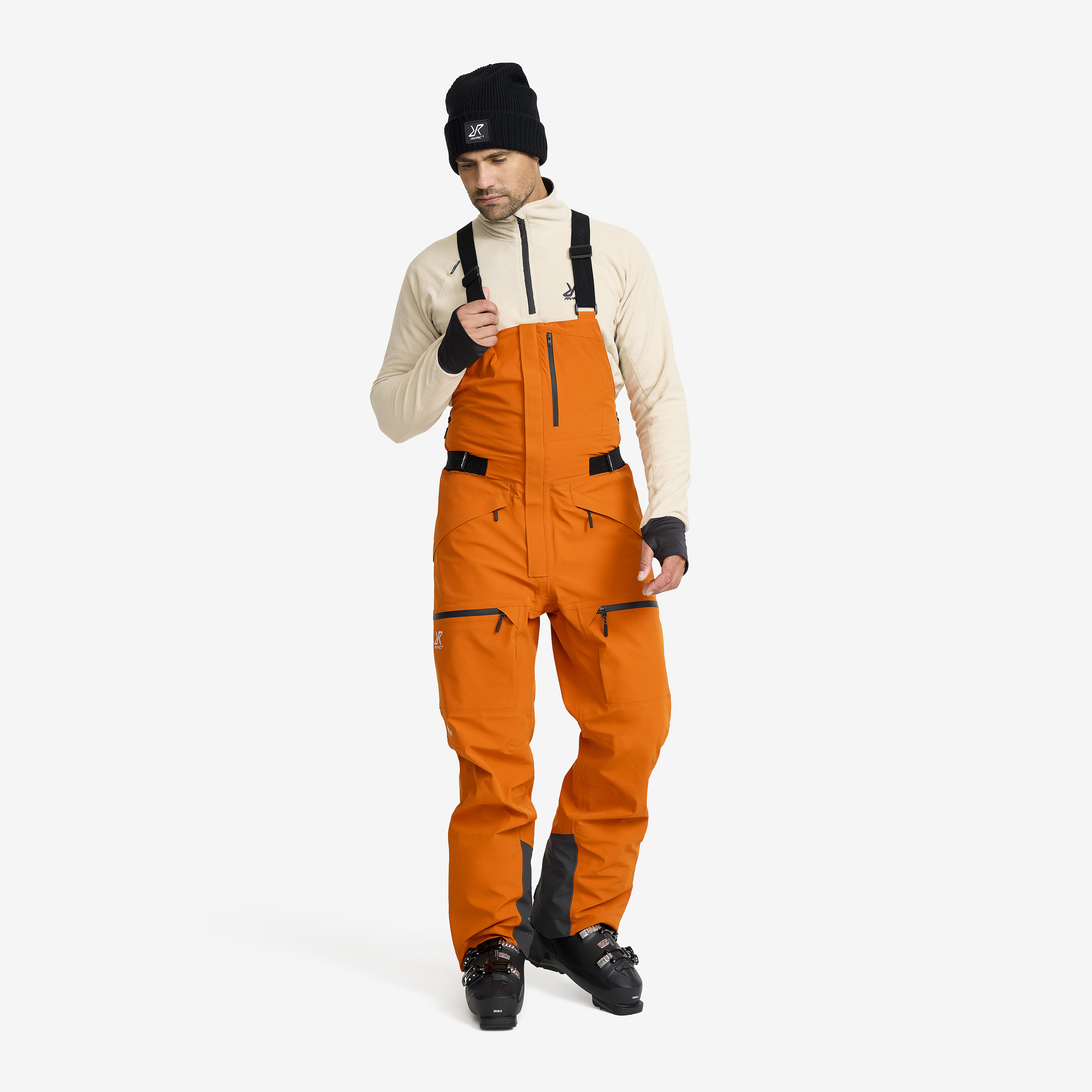 Atlas 3L Ski Bib Pants – Herr – Hawaiian Sunset Storlek:S – Vinterbyxor