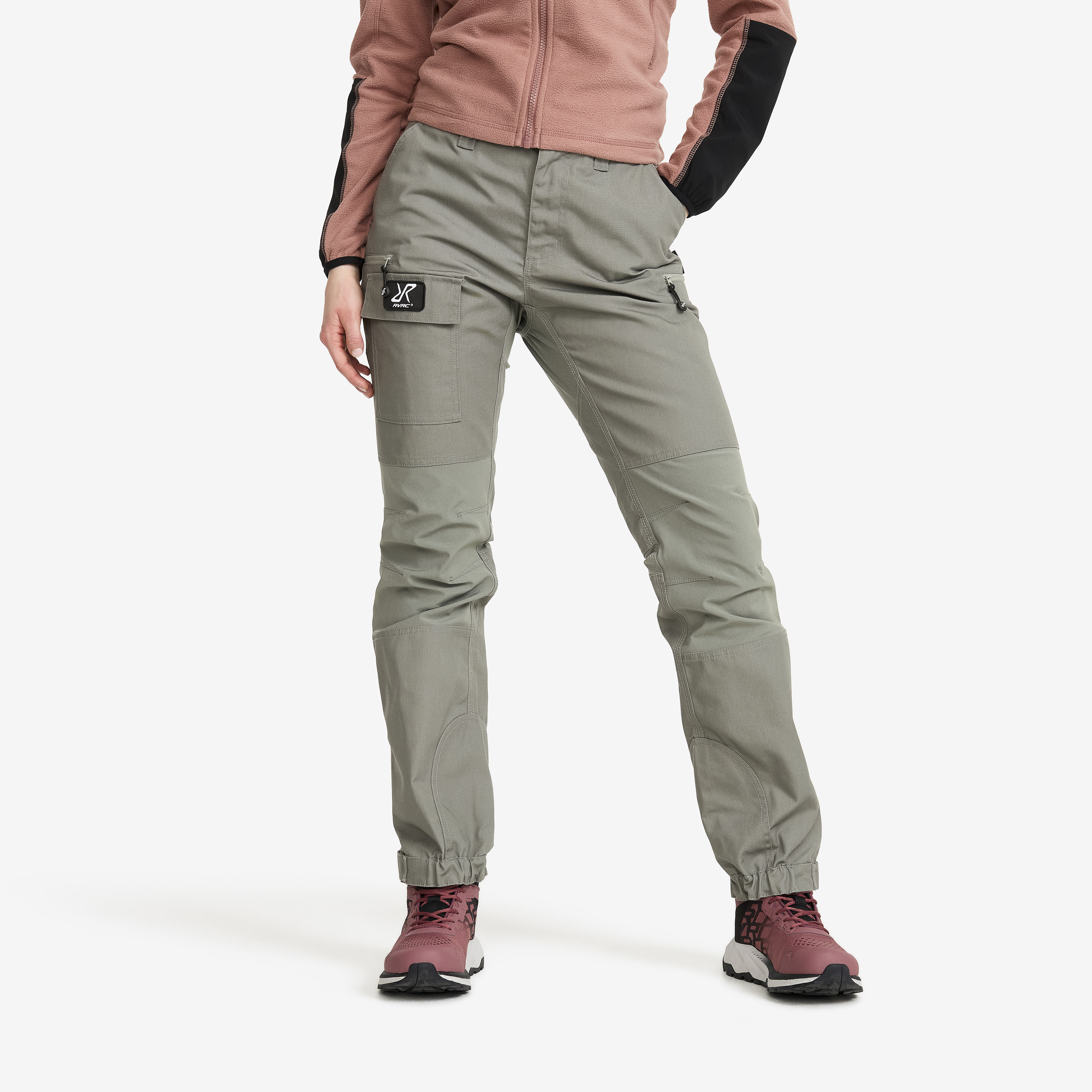 Nordwand Pants Dam Castor Gray, :2XL