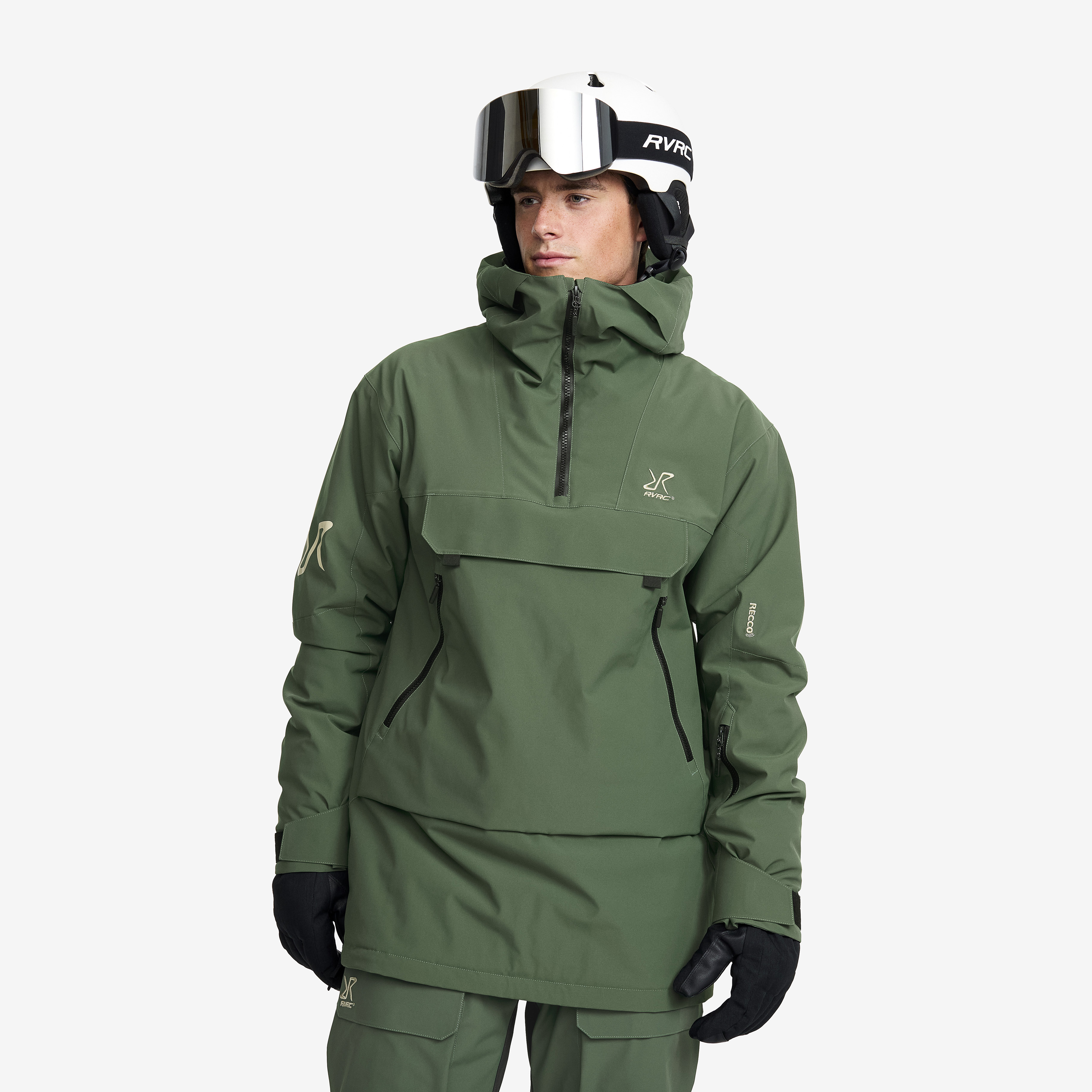 Halo 2L Insulated Ski Anorak – Herr – Garden Topiary Storlek:XS – Skaljacka & Vindjacka