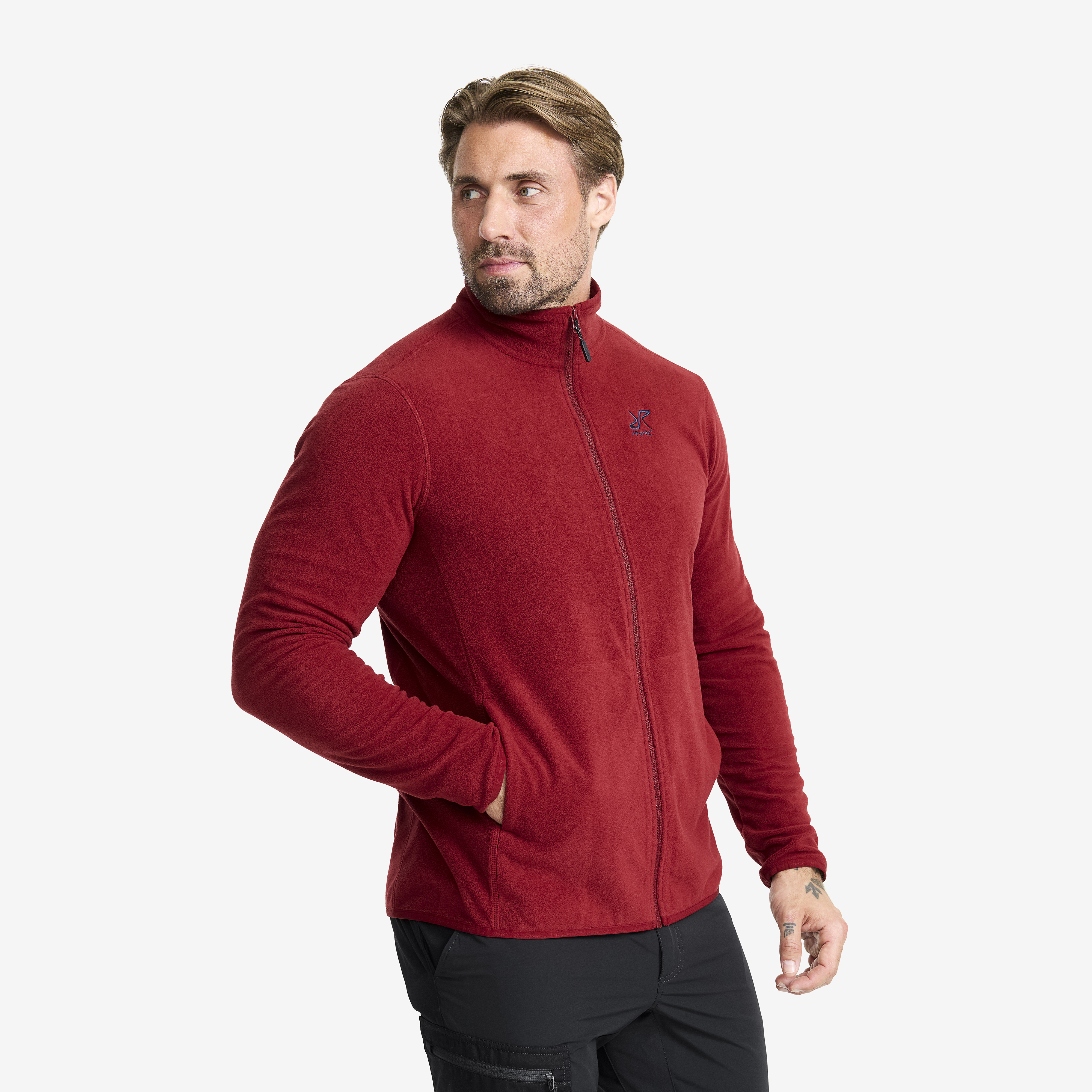 Hiker Full-zip Fleece Pomegranate Meestele,