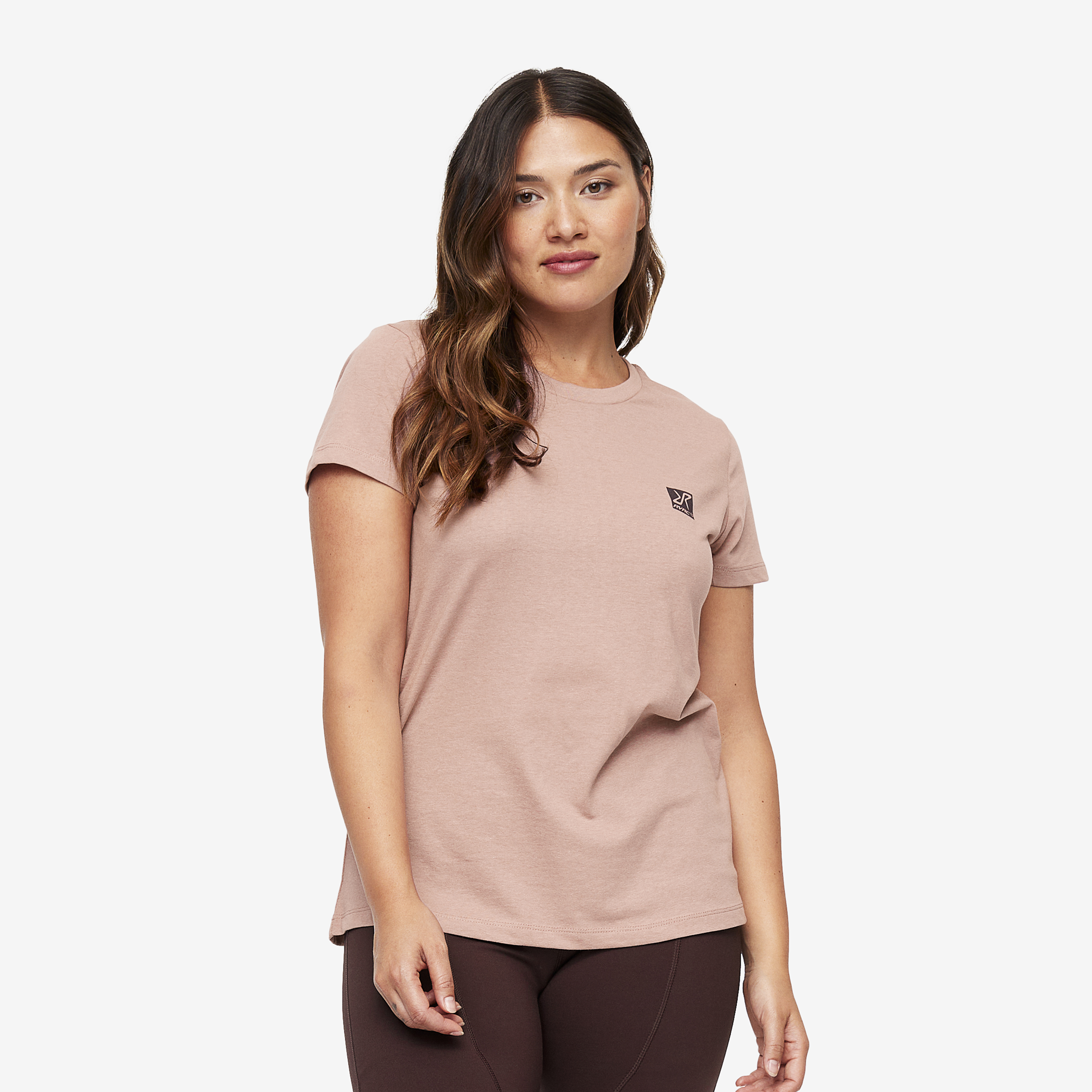 Breeze Tee 2.0 – Dam – Dusty Mauve Storlek:2XL – Dam > Tröjor > T-shirts