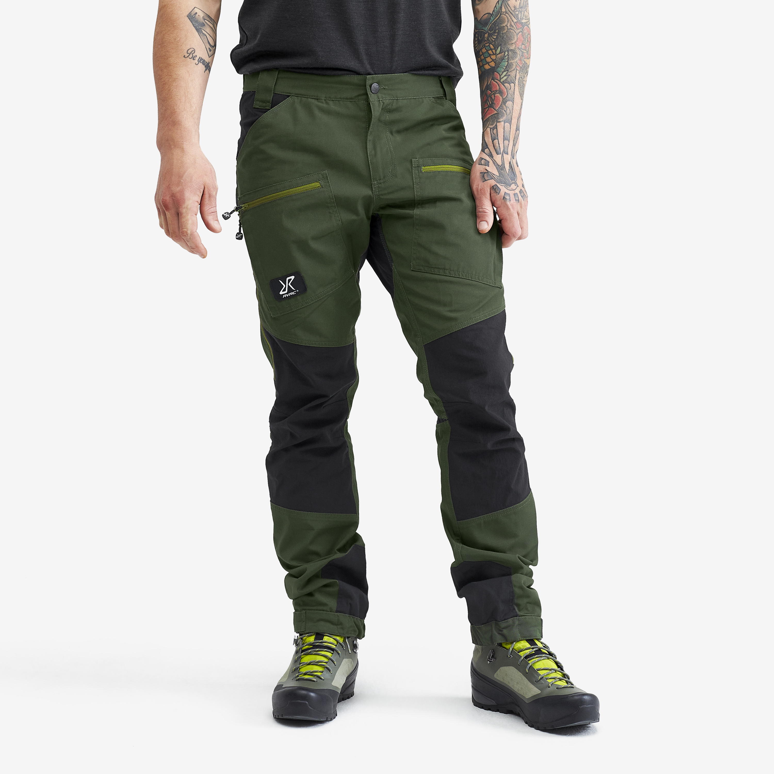 Nordwand Pro Trousers Green/Black Men
