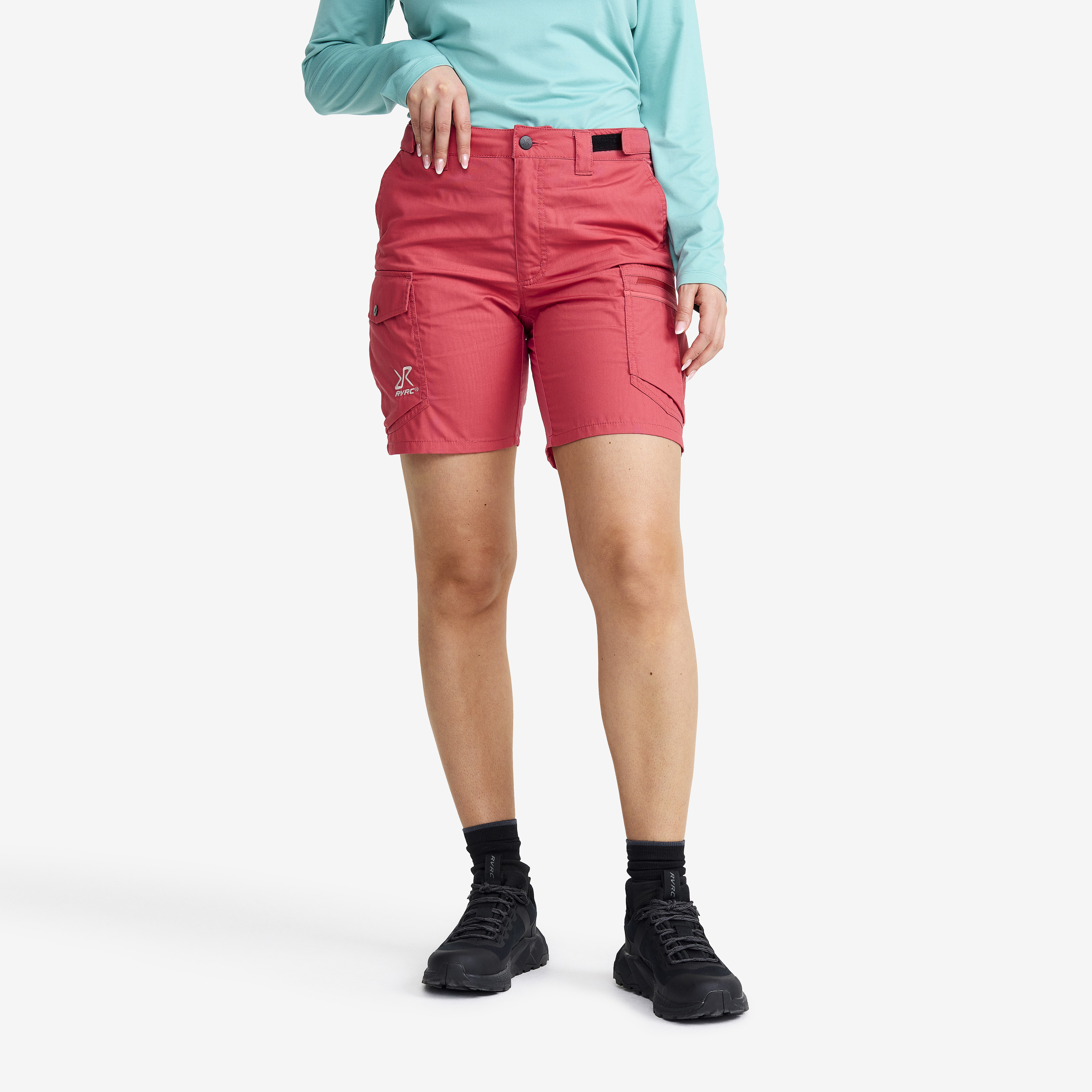Rambler Lightweight Pro Shorts Holly Berry Mujeres