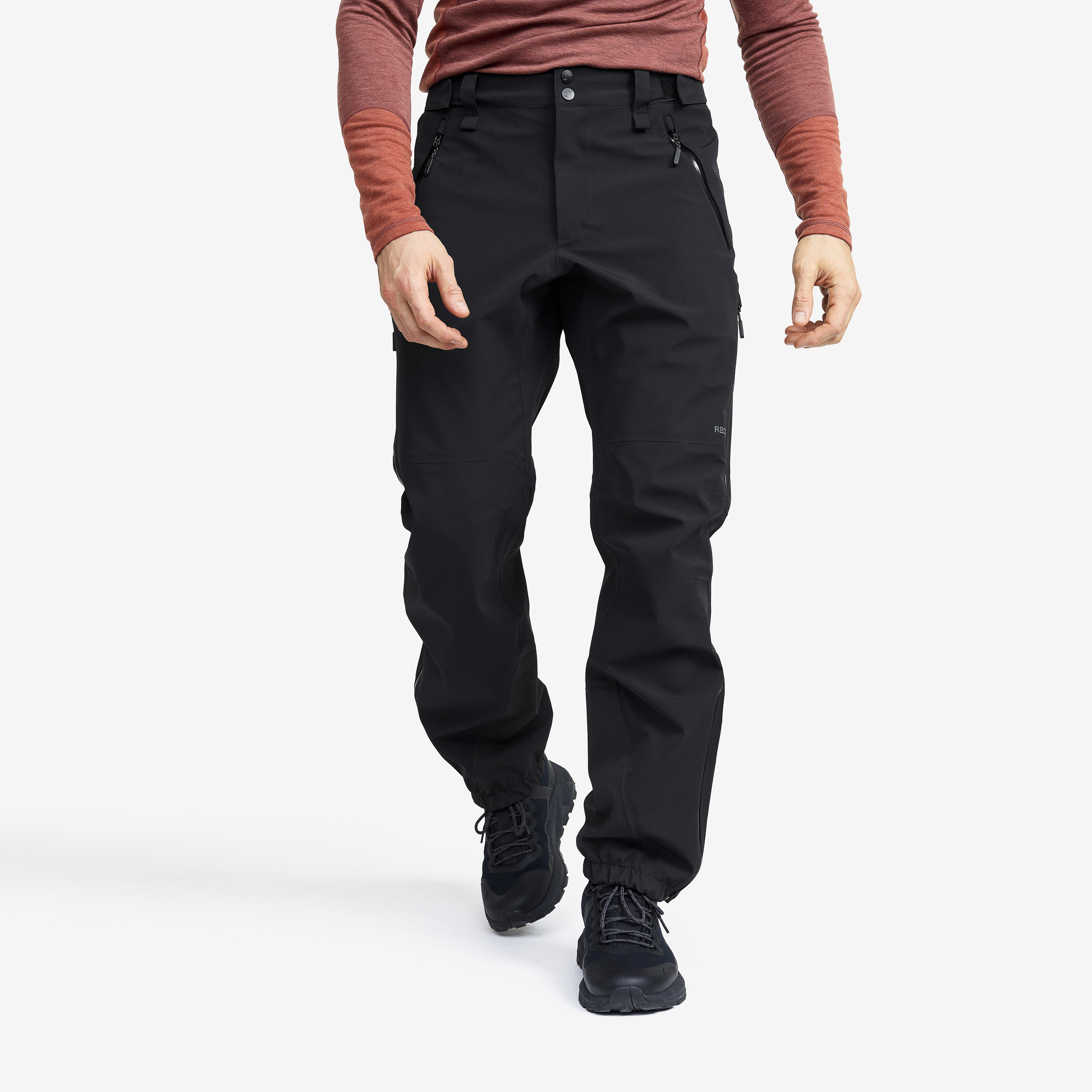 Cyclone 3L Shell Pants Miehet Black Koko:XS – Ulkoiluhousut Vaellushousut & Retkeilyhousut