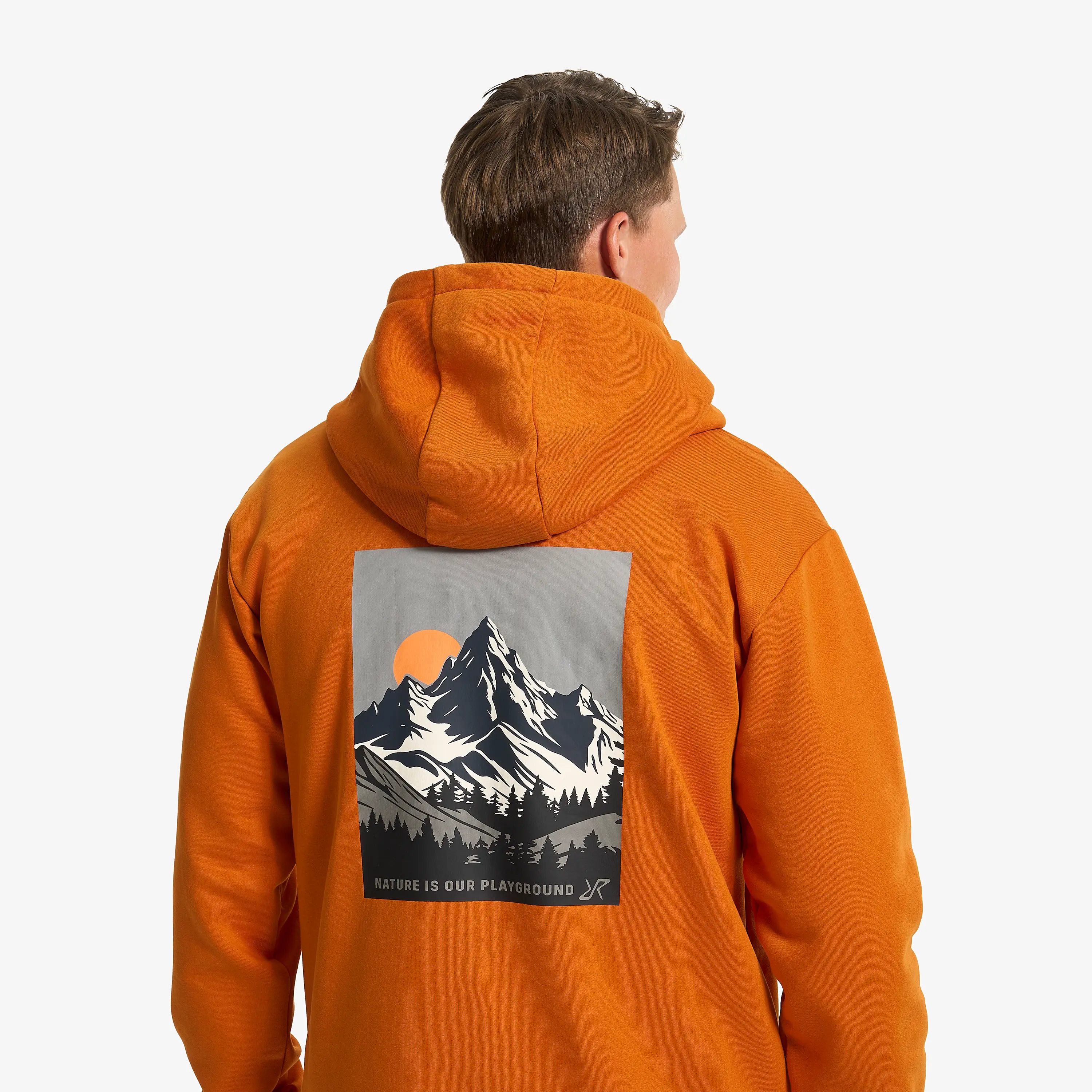 RVRC Graphic Hoodie Hawaiian Sunset Herren,