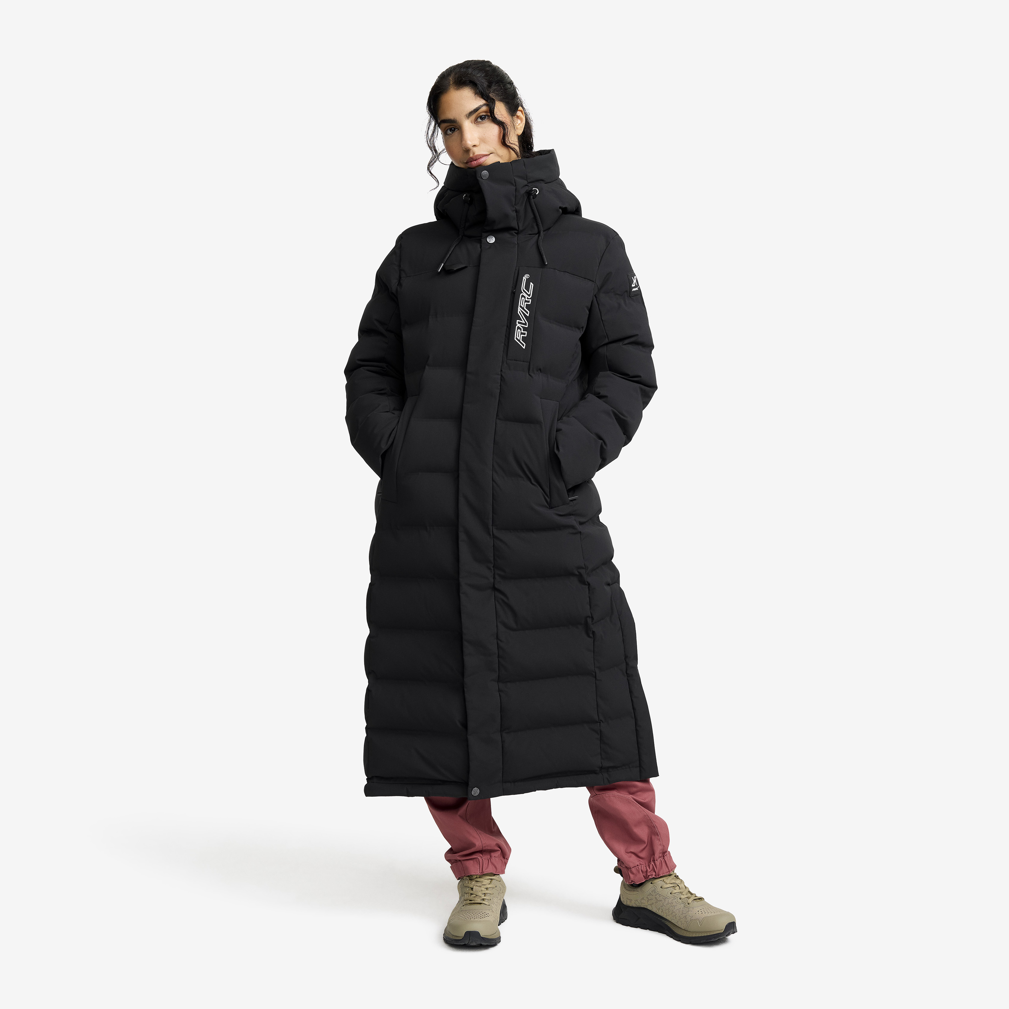 Scenic Insulated Long Parka Naiset Black Koko:M – Ulkoilutakki Kuoritakki & Tuulitakki