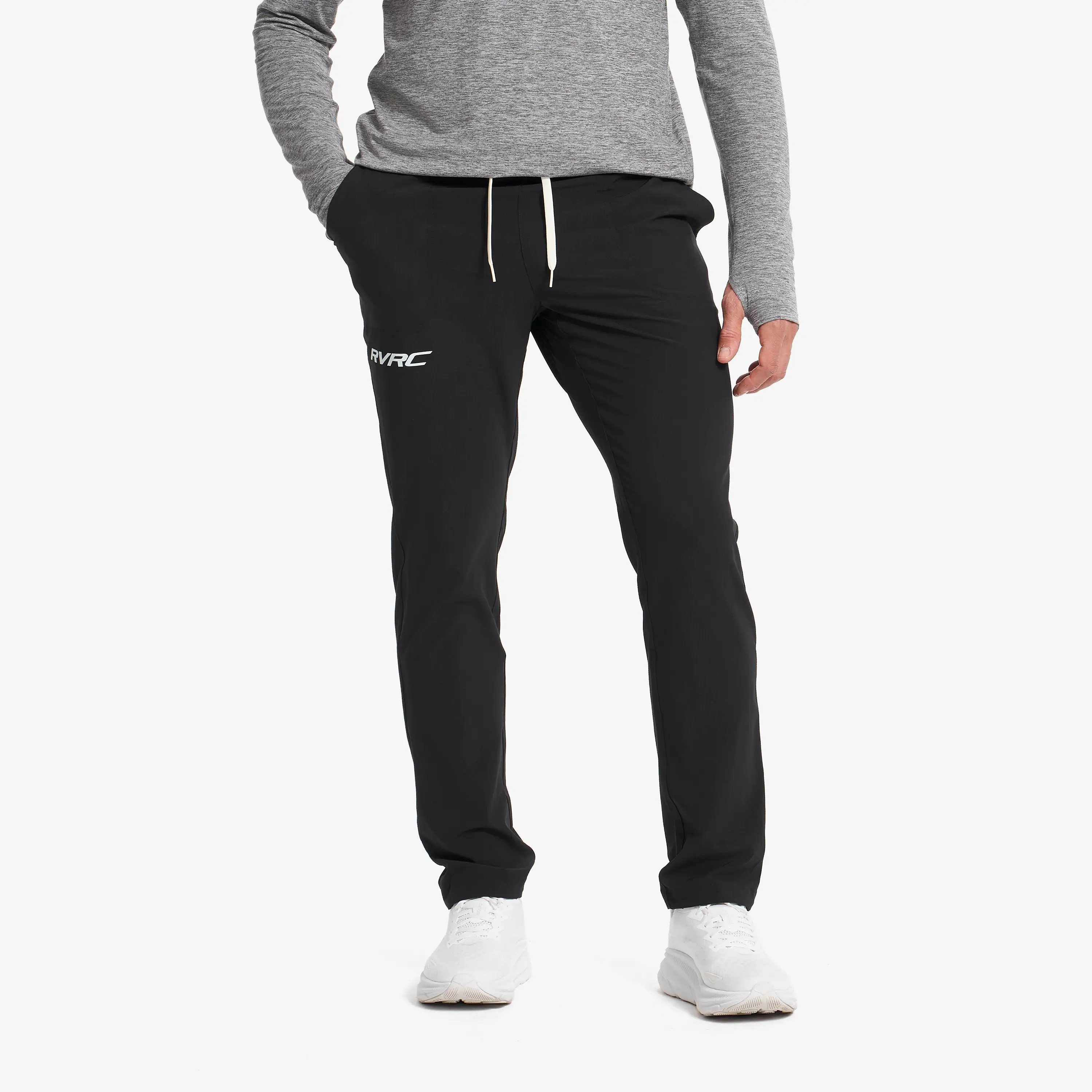 Athletic Lightweight Pants Herr Black, :L