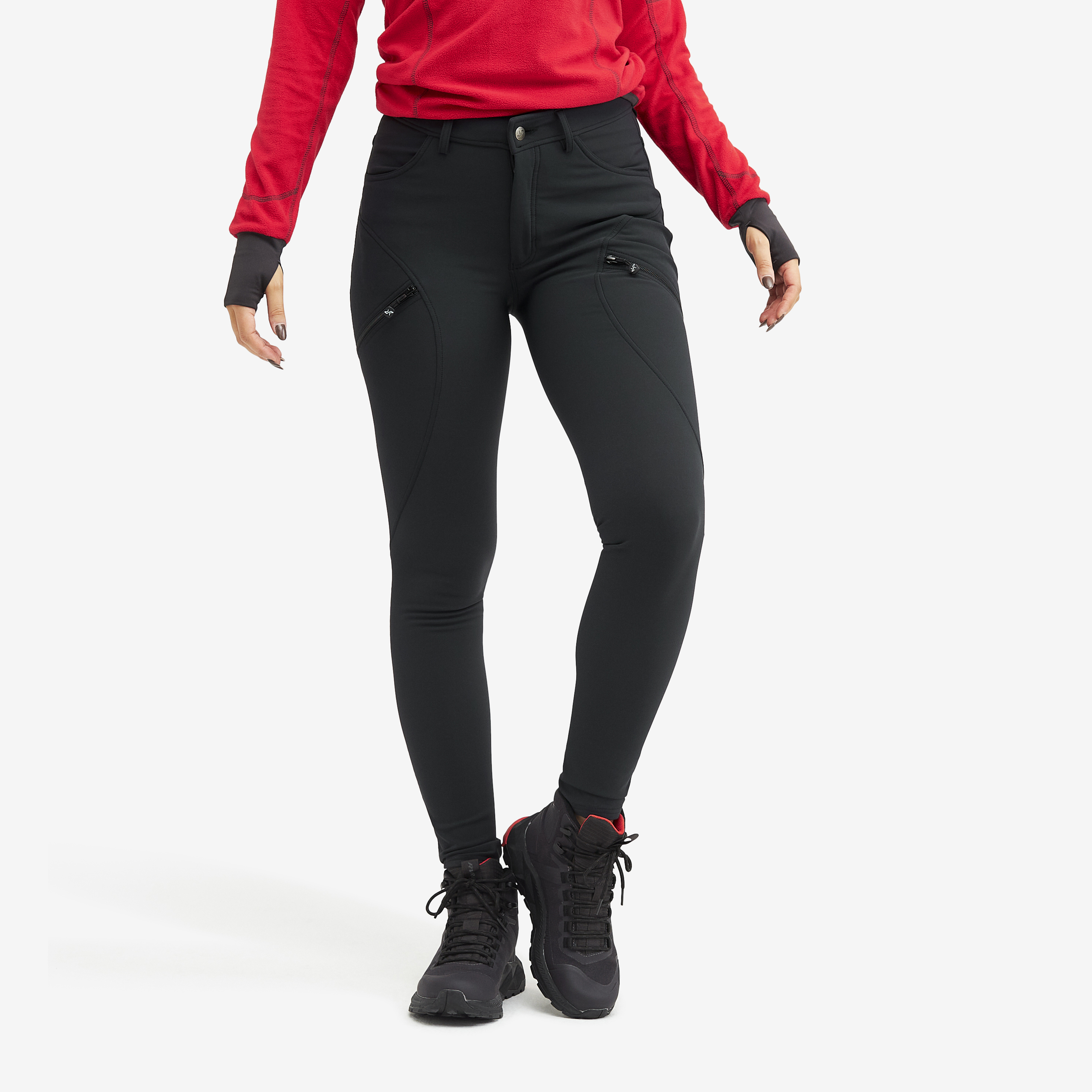 Bouncer Highwaist Jeans Caviar Damskie,