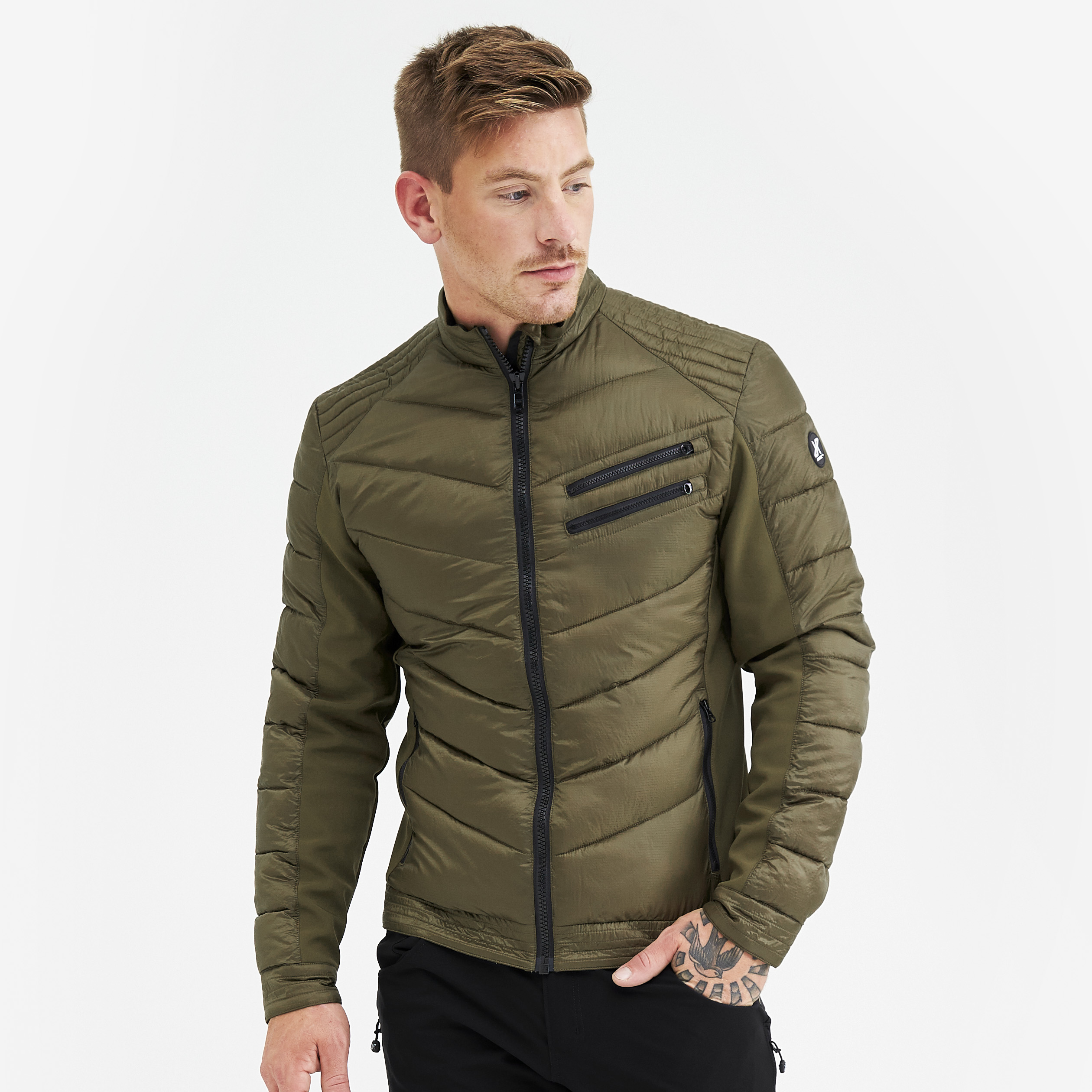 Rocket Jacket Men Dark Olive RevolutionRace