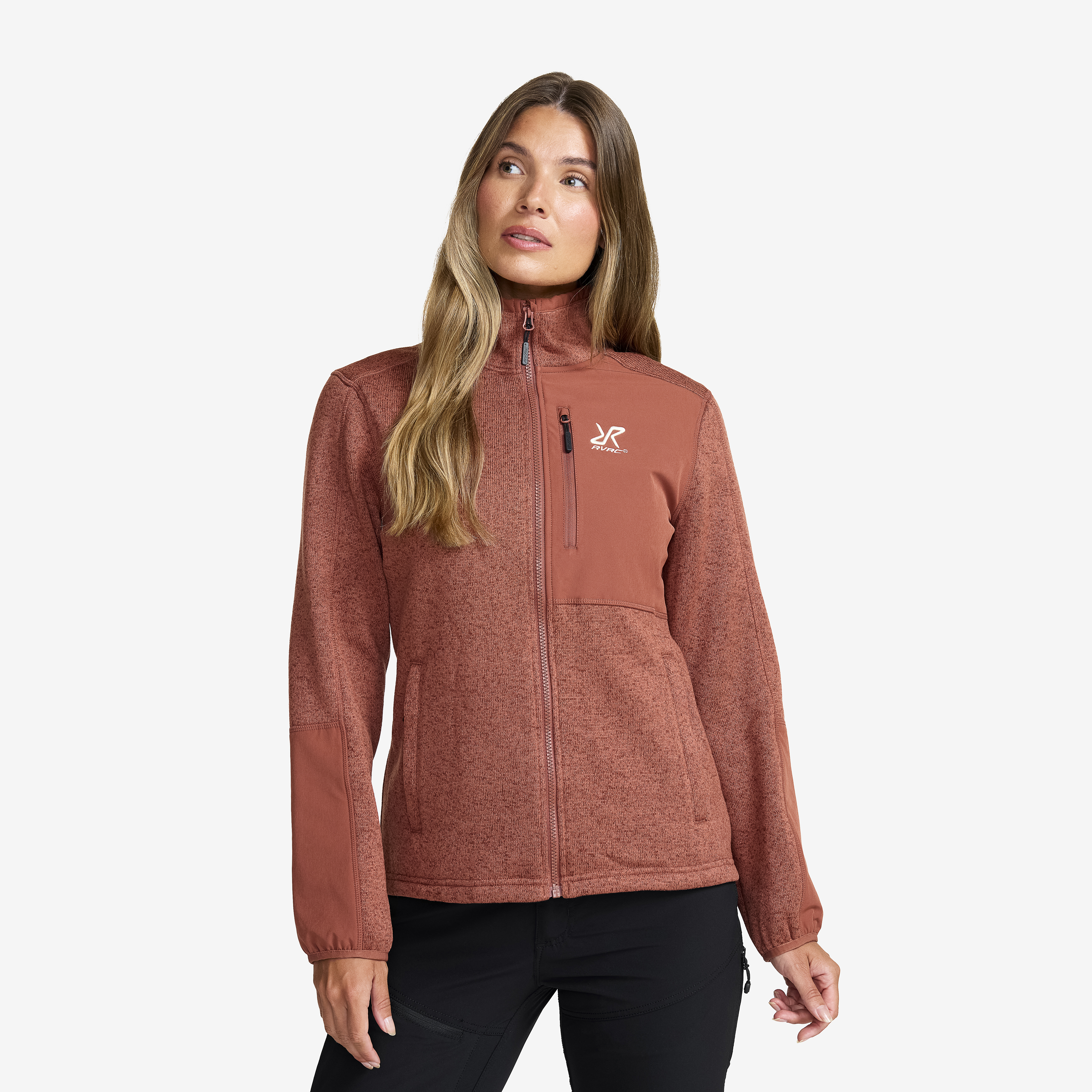 Northbound Fleece Jacket Pink Mahogany Femme,
