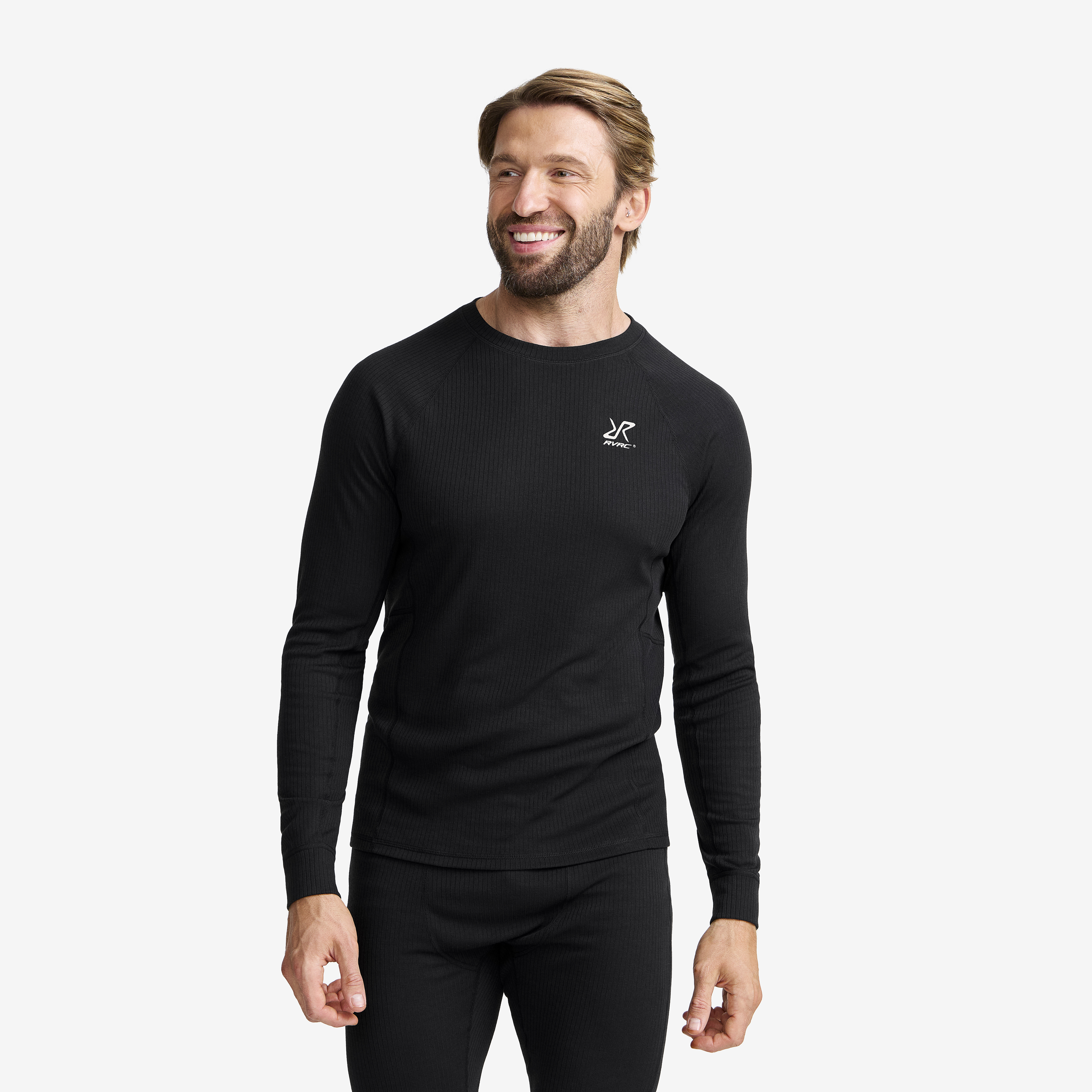 Movement Ls Top Herr Black, :XL