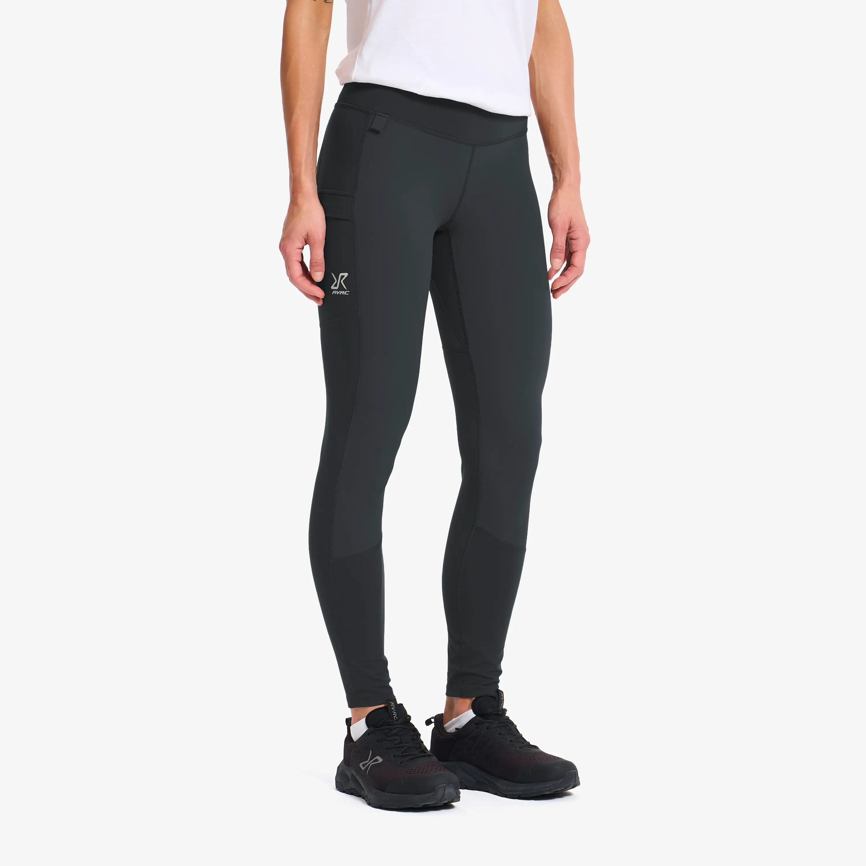 Summit Wind Hiking Pocket Leggings Anthracite Damen, 