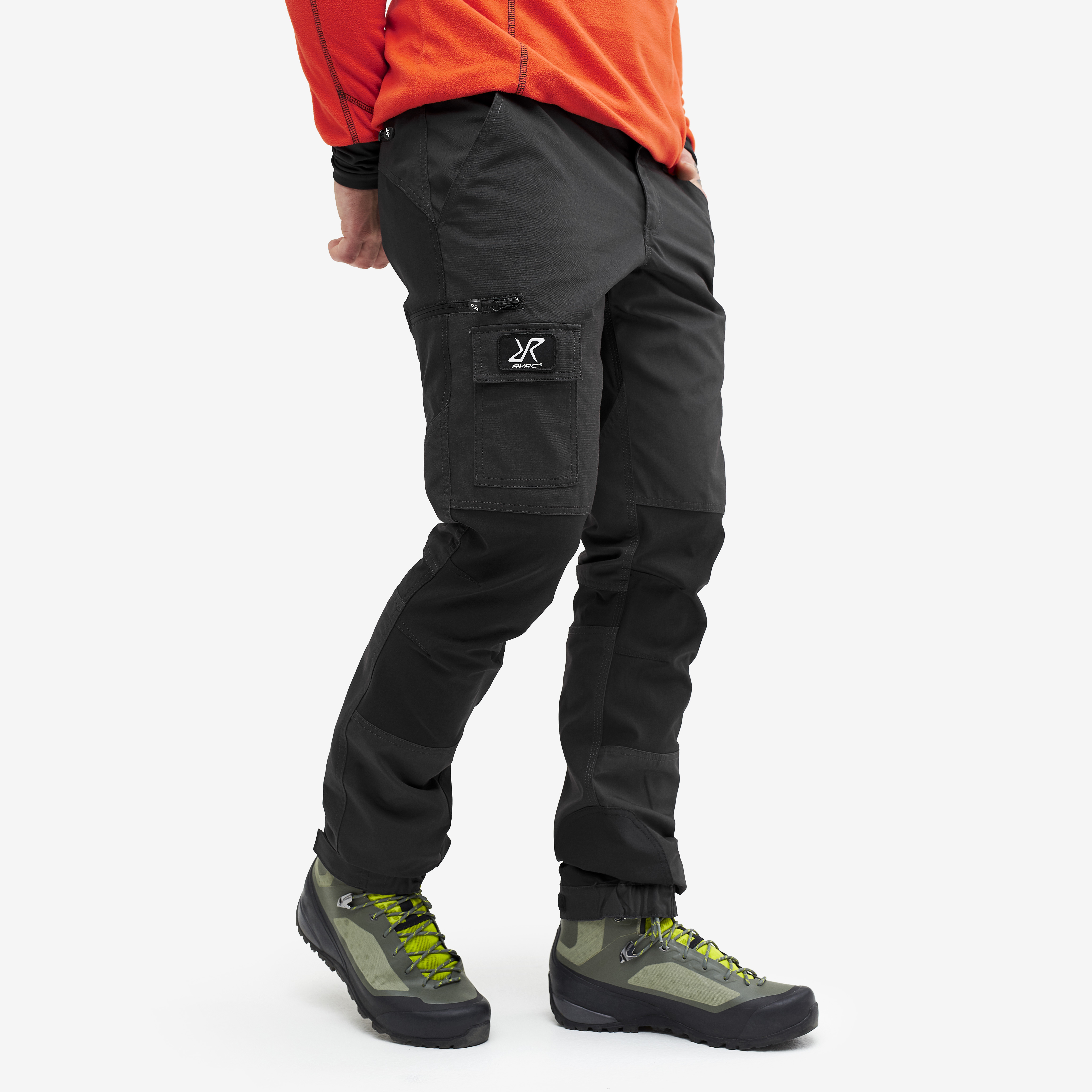 Nordwand outdoor pants for men in dark grey