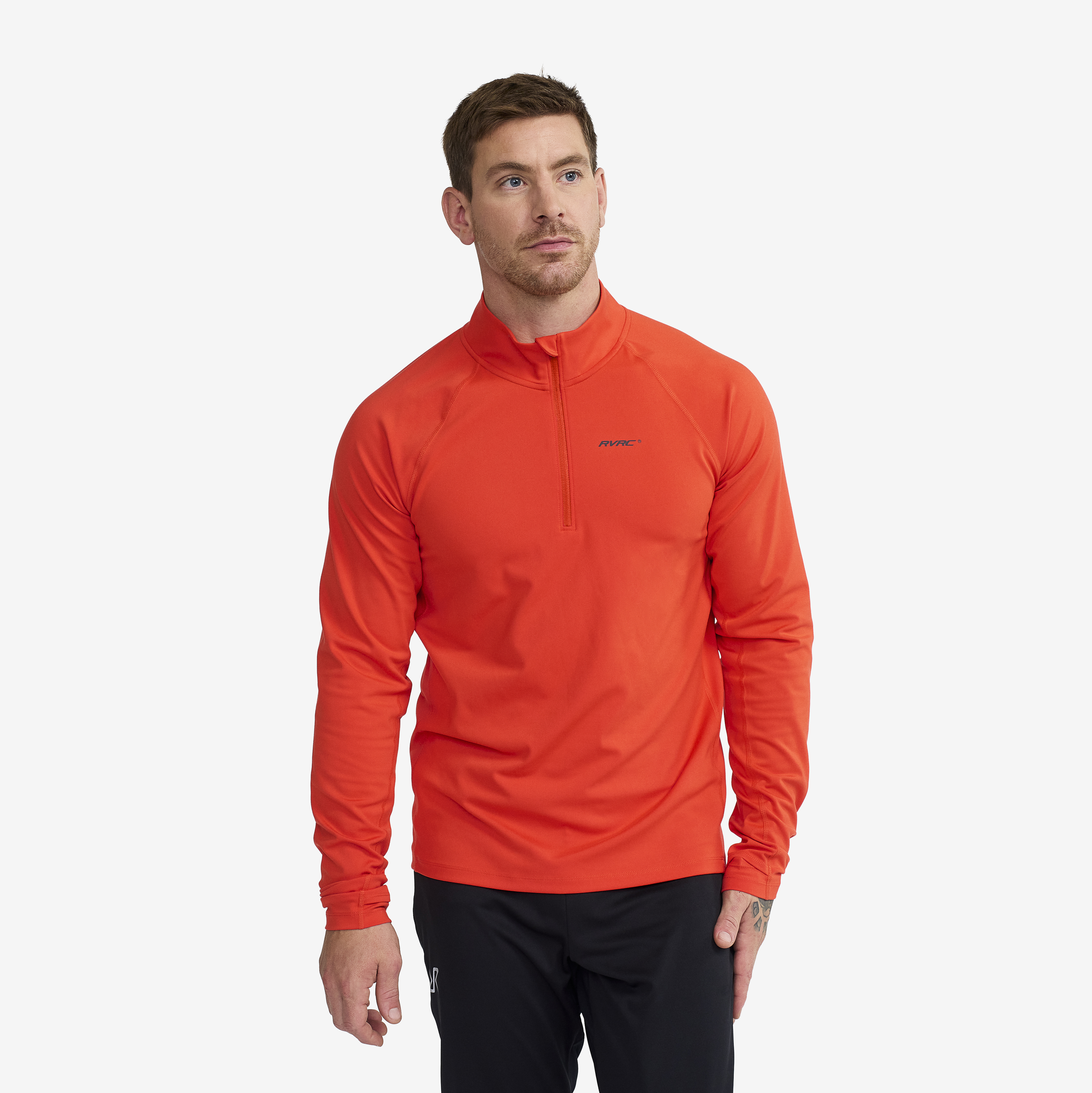 Prep Half-zip Top Miehet Lava Koko:S – Miehet > Paidat > Flanellipaidat & Pitkähihaiset Paidat