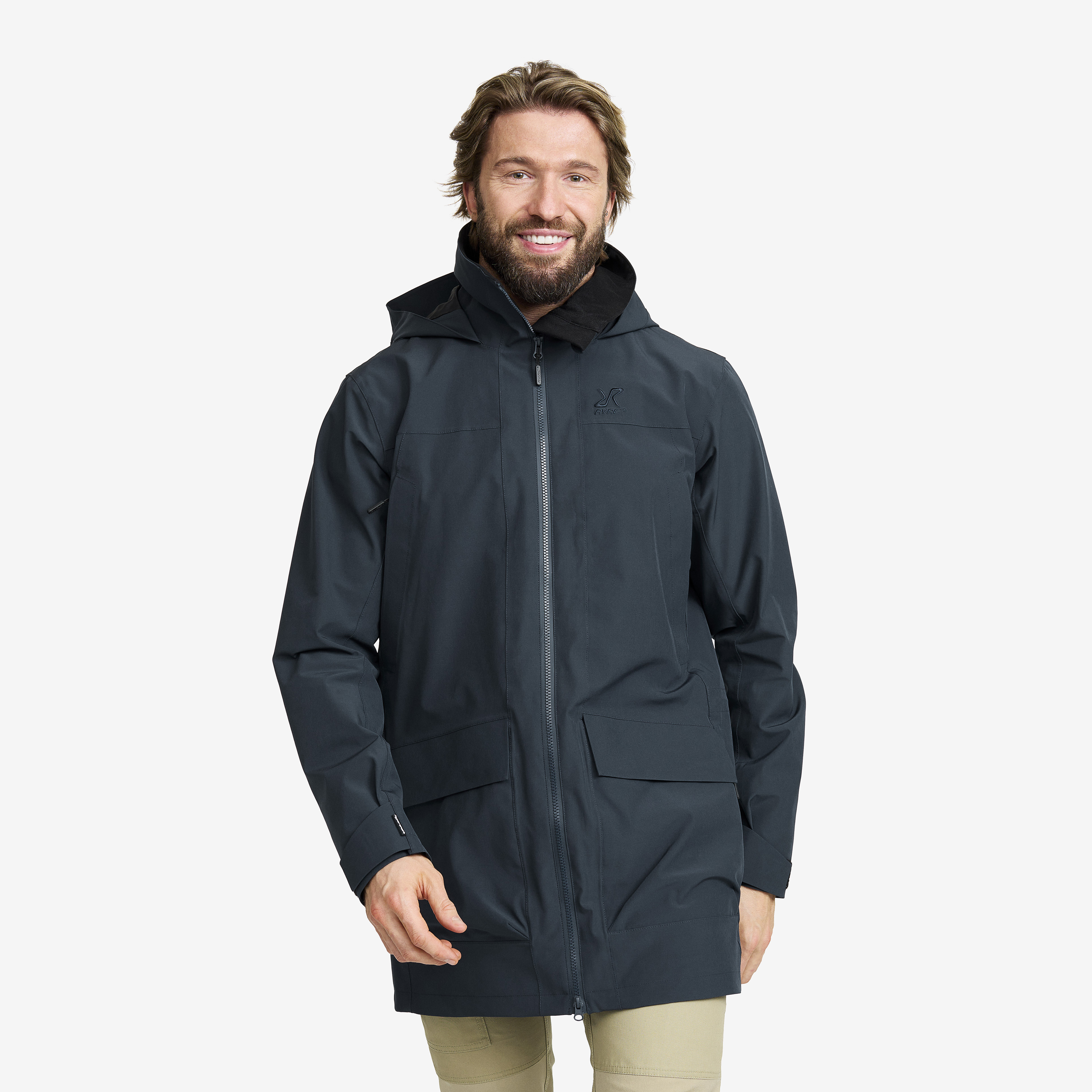 Nevis 2l Parka – Herr – Blueberry Storlek:M – Skaljacka & Vindjacka