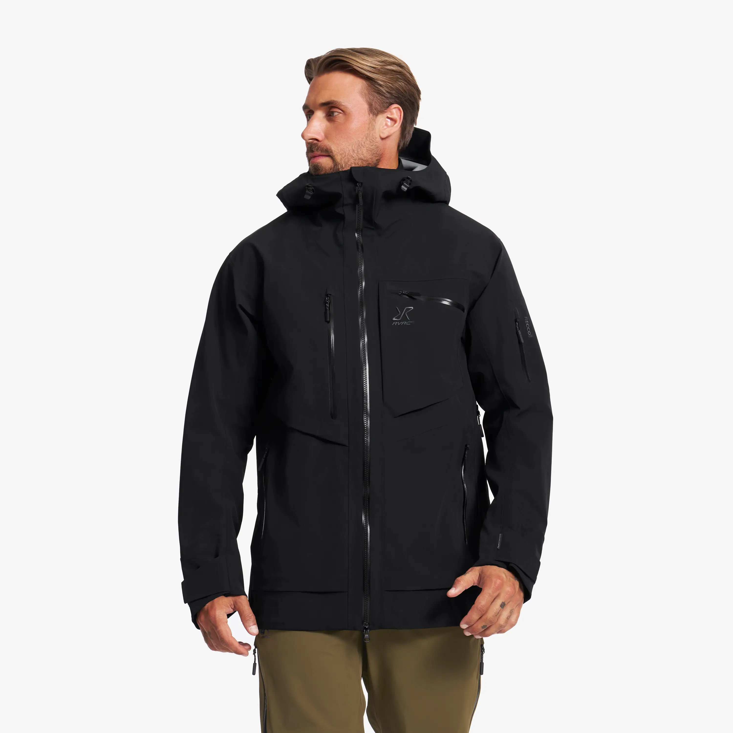 Cyclone Long 3L Jacket Black Meestele,