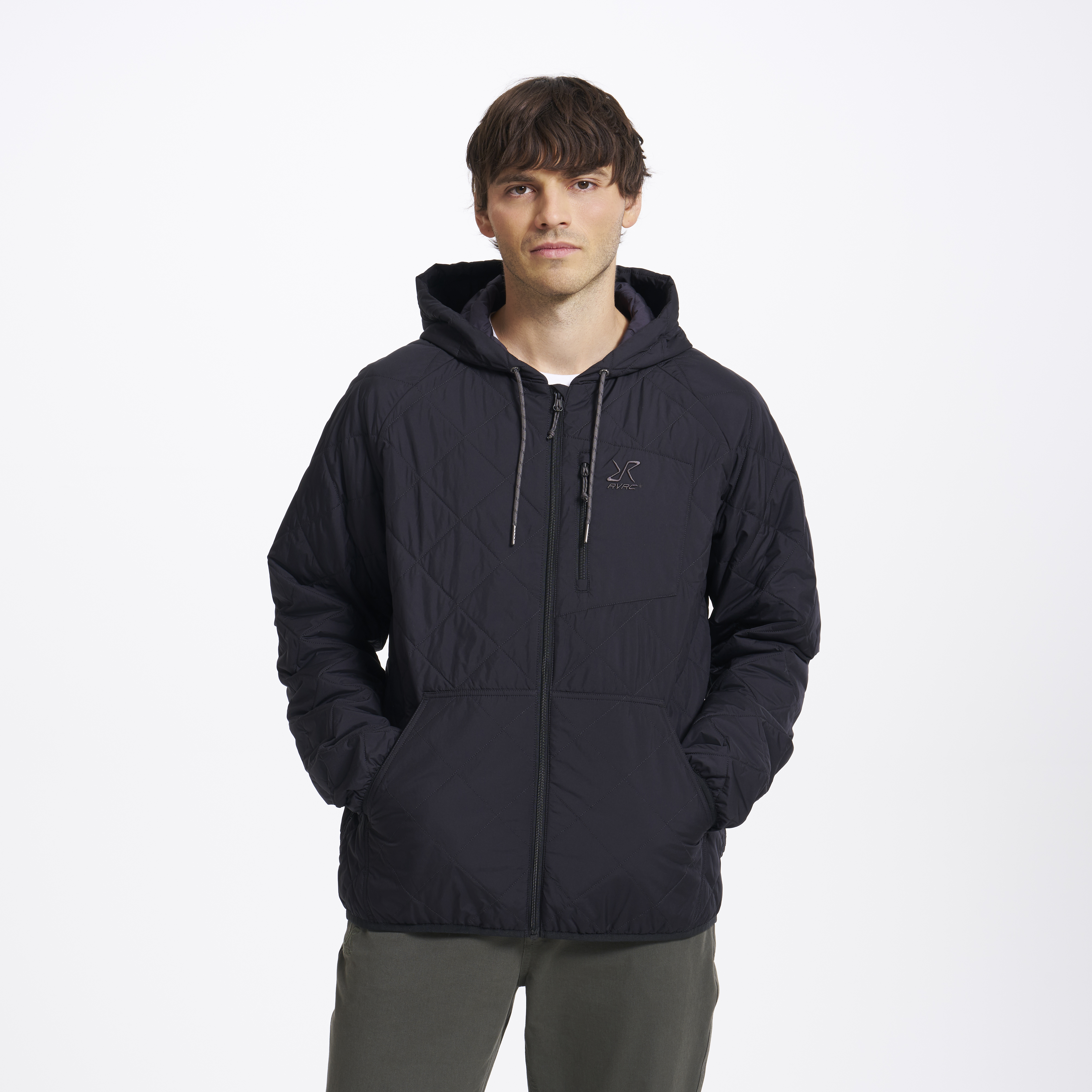 Tapa Quilt Insulated Jacket Herr Black, :2XL