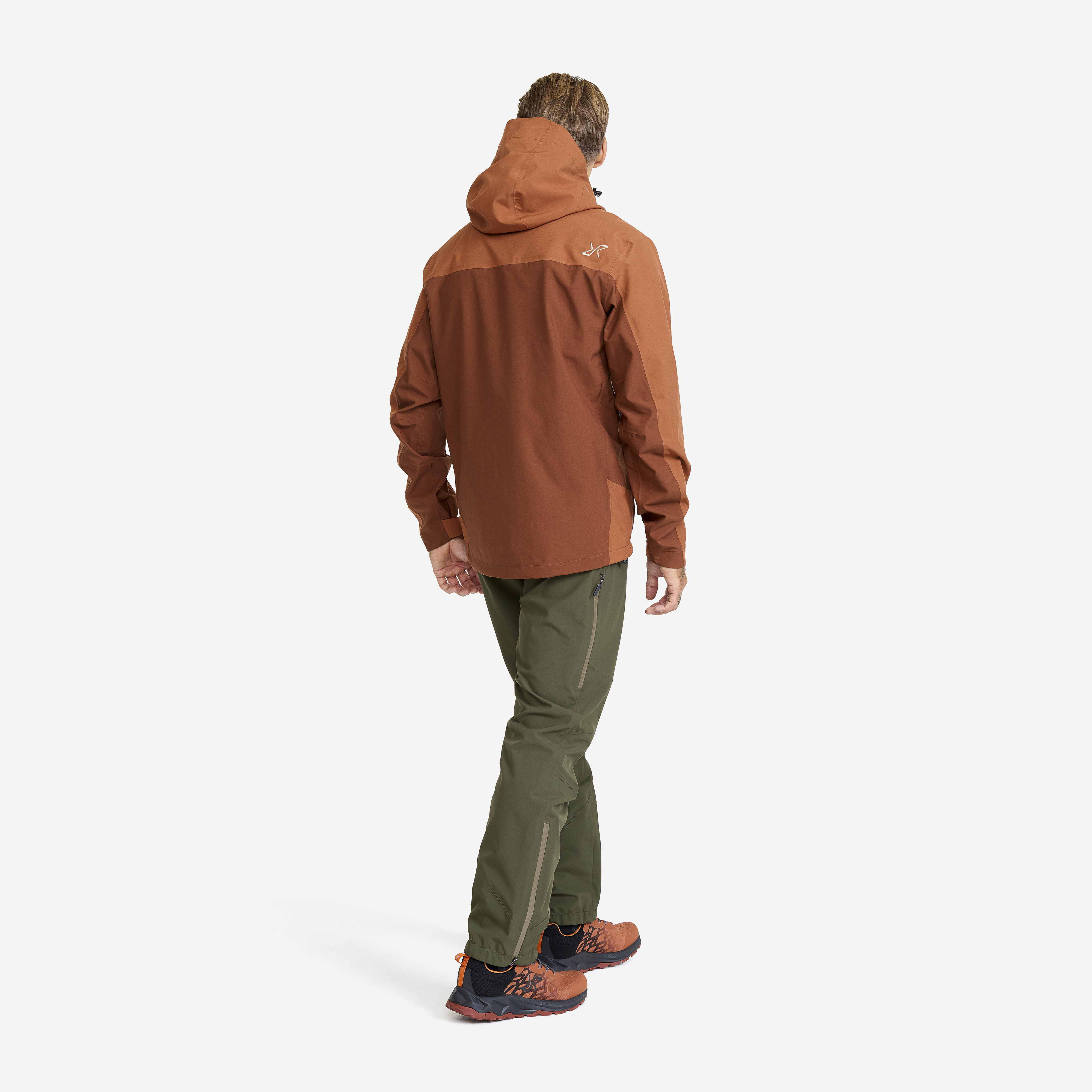 RevolutionRace Cyclone 3L Shell Jacket voor Heren, Waterdichte Jas met Recco-Reflectoren voor Wandelen, Anthracite, XL