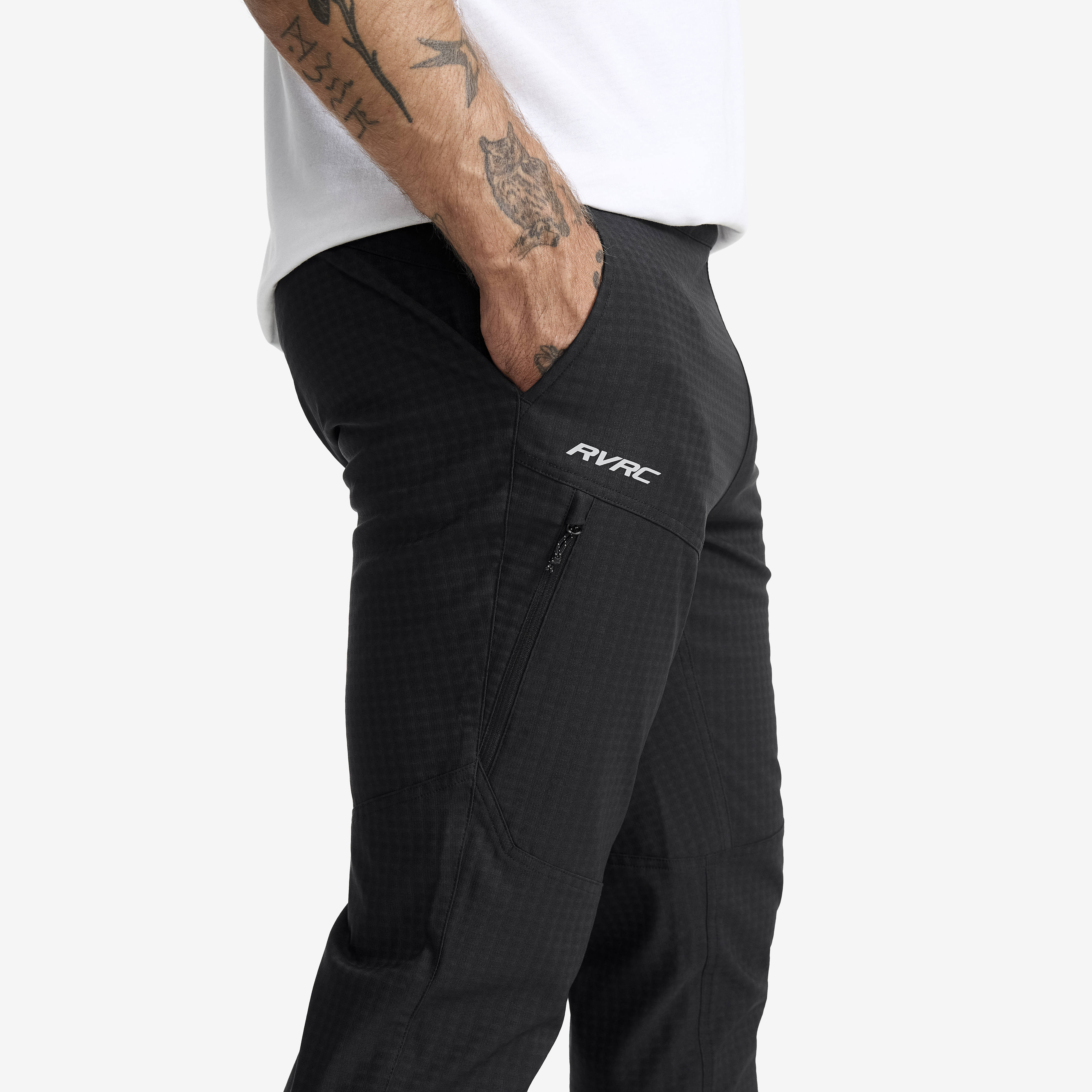 Venture Wind Pants Men Black | RevolutionRace