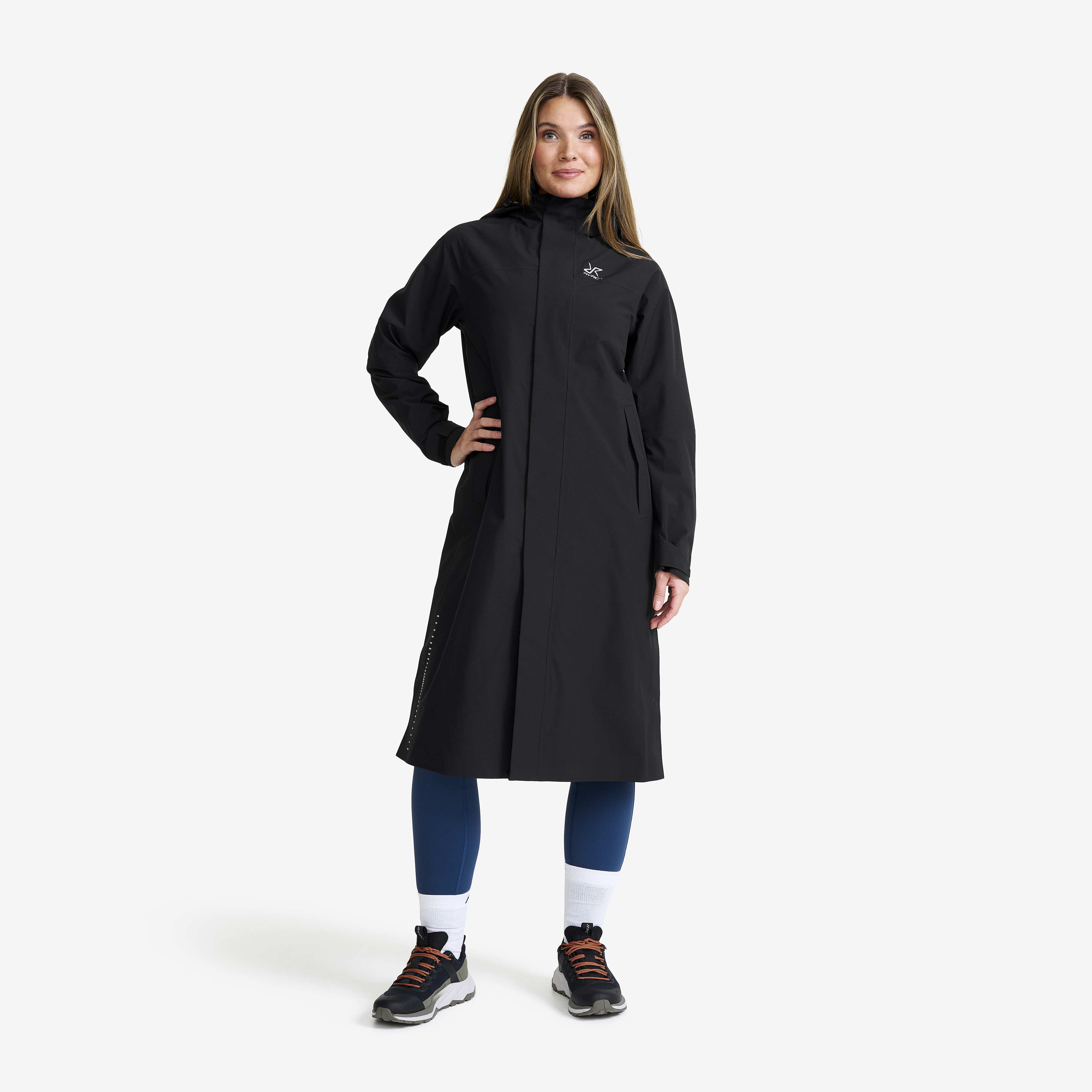 Cloud 3L Long Shell Parka Black Women,