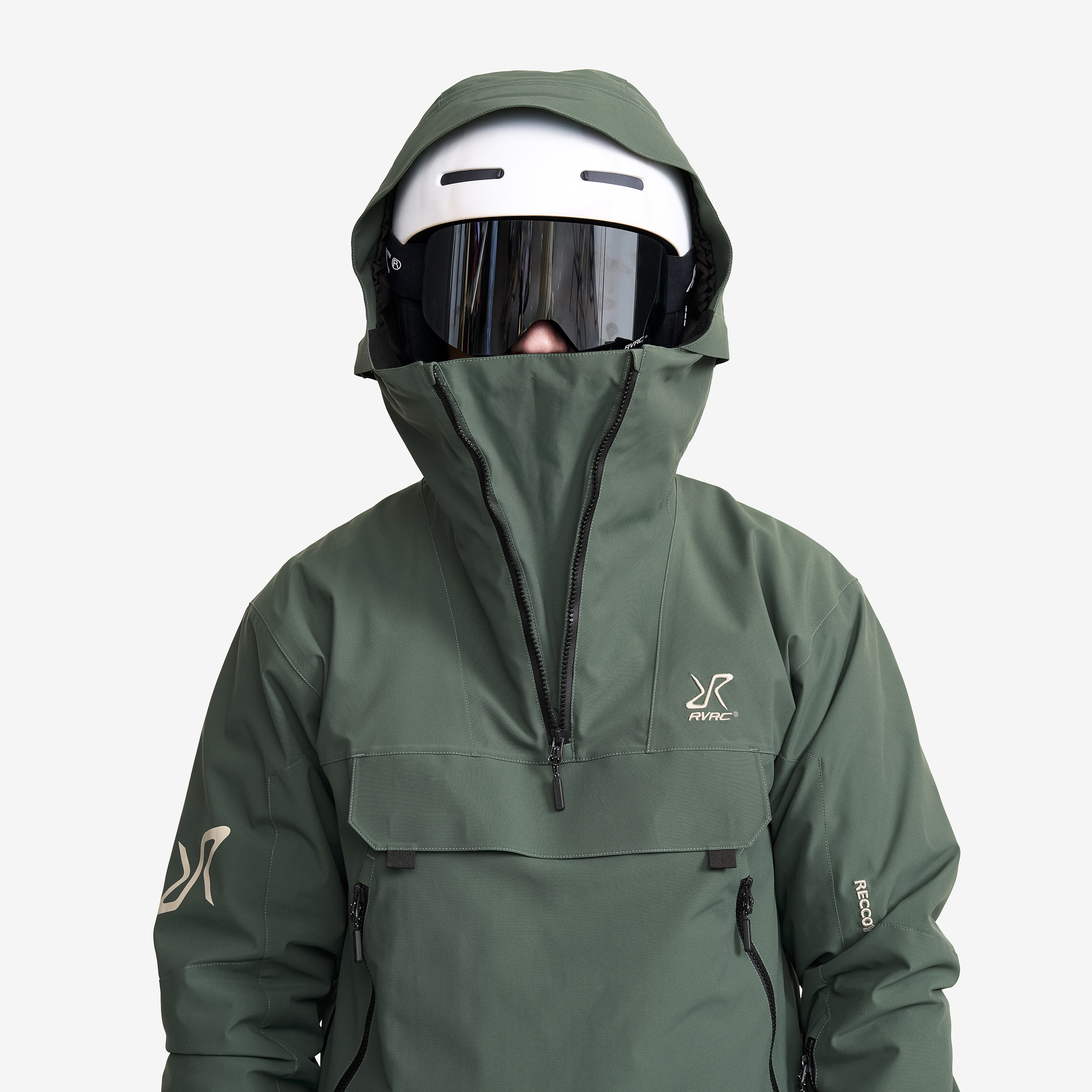 AccXel Insulated 2L Ski Anorak Garden Topiary Miehet,