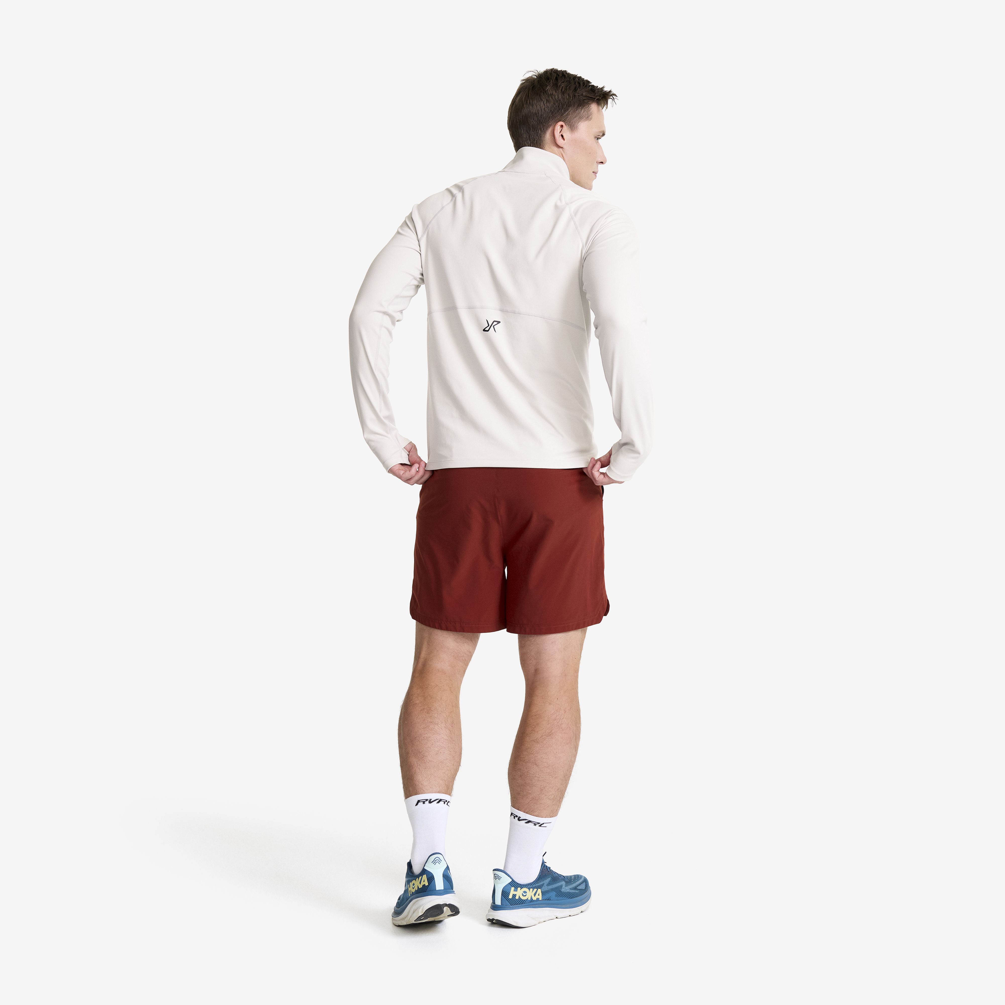 Deuxieme Classe⭐︎AMERICANA/PREPS SWEAT Prep Half-zip Top Męskie Vapor Blue | RevolutionRace