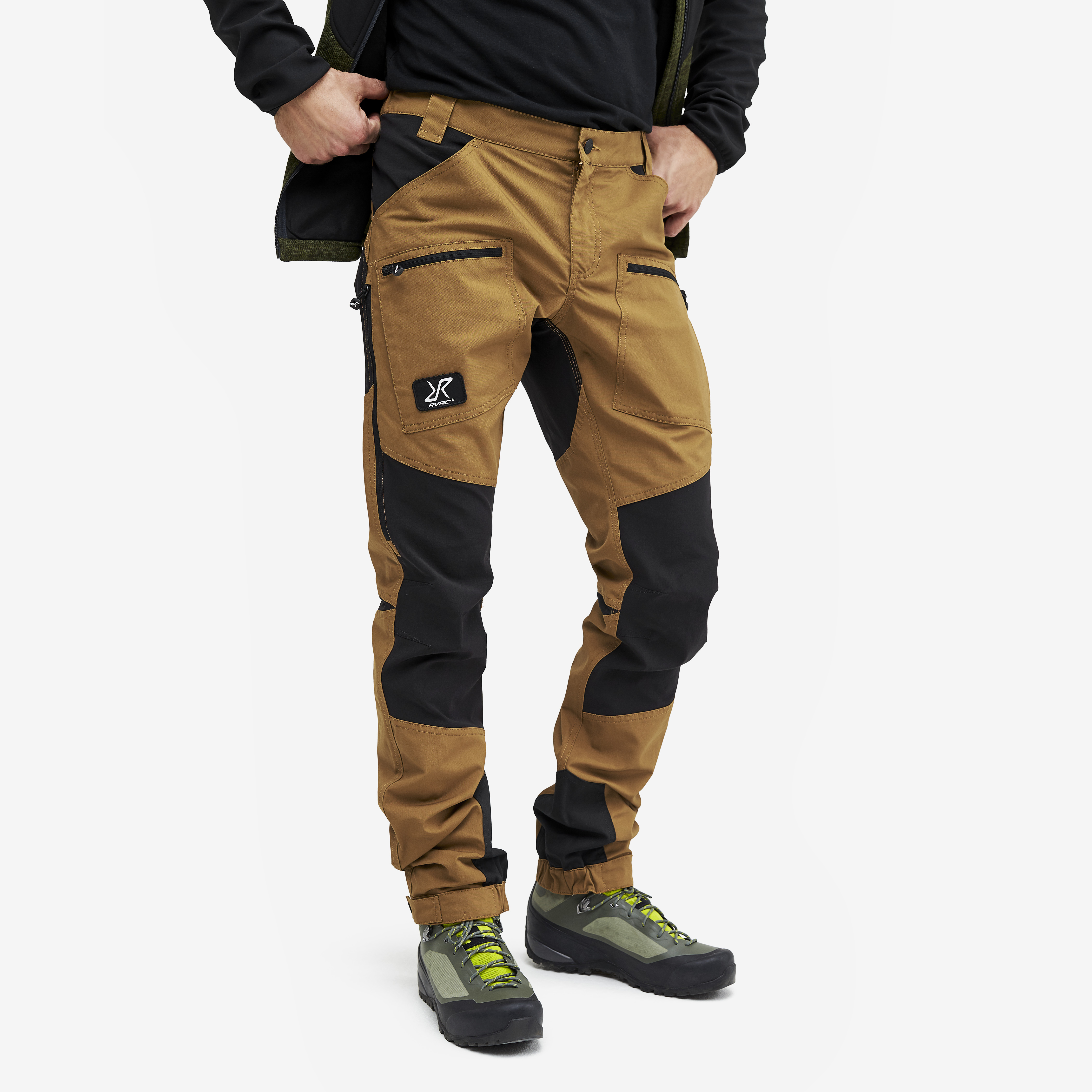 Nordwand Pro hiking trousers for men in yellow