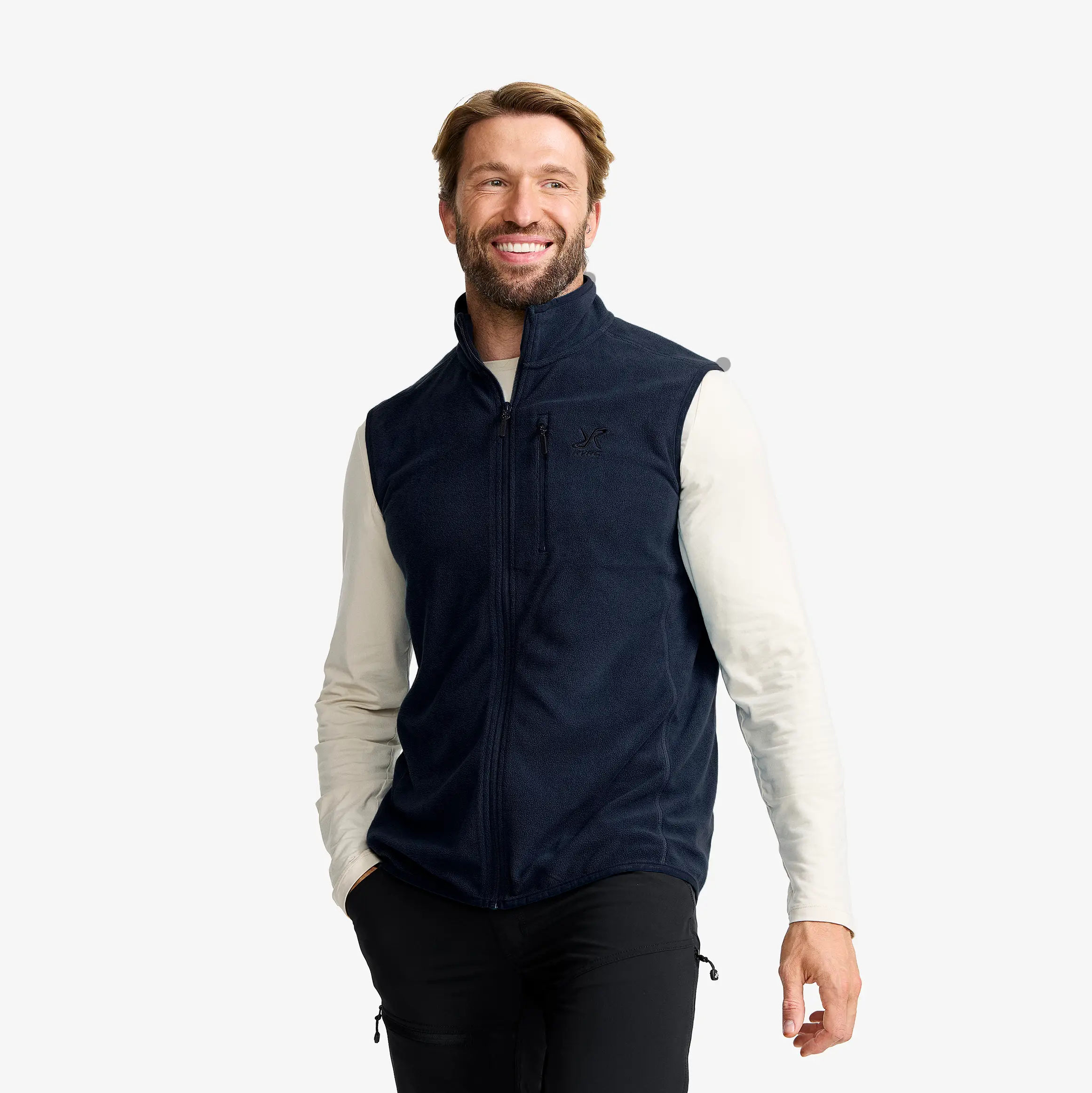 Hiker Fleece Vest Deep Navy Pánské,