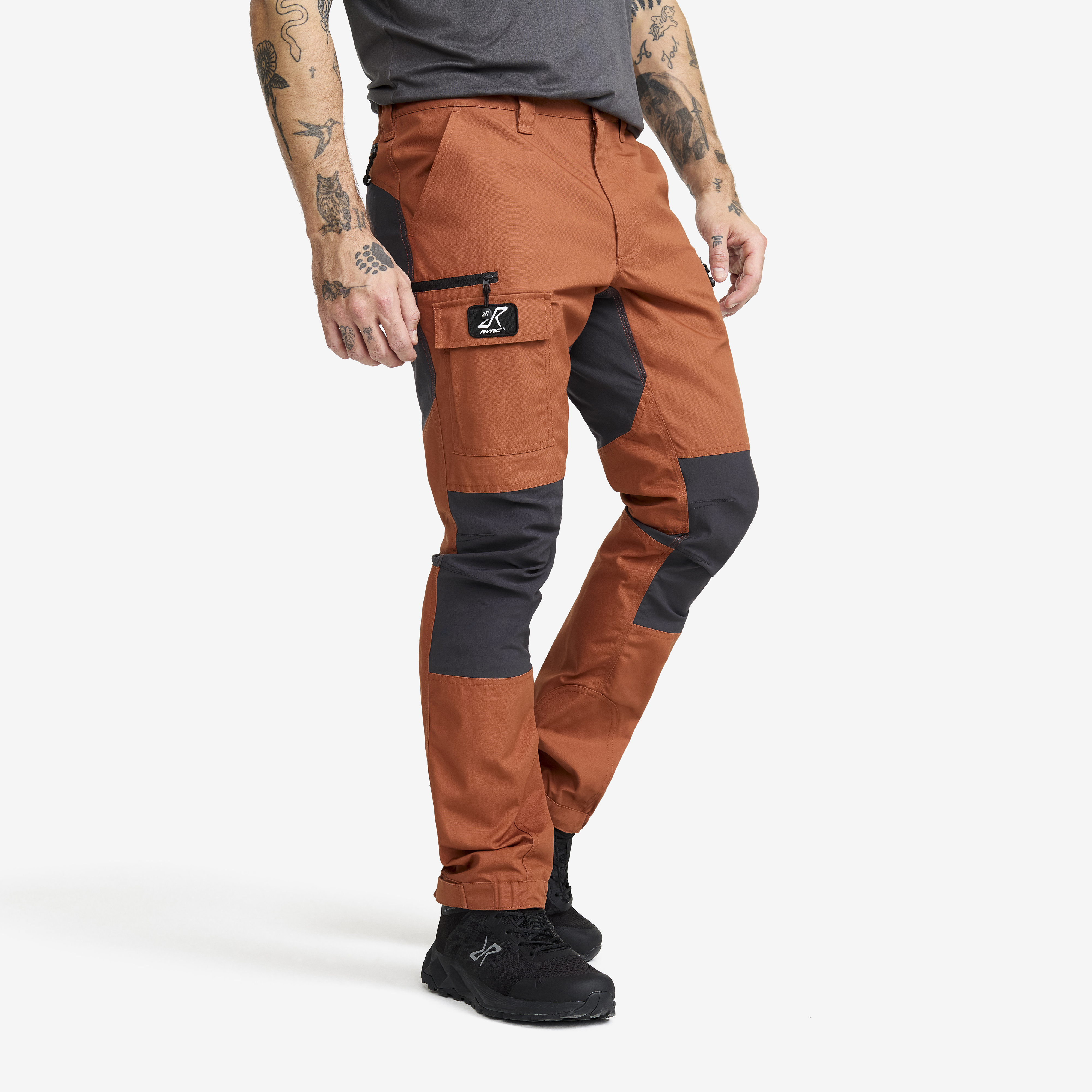 Nordwand Pants Herr Dusty Orange/Anthracite, :S
