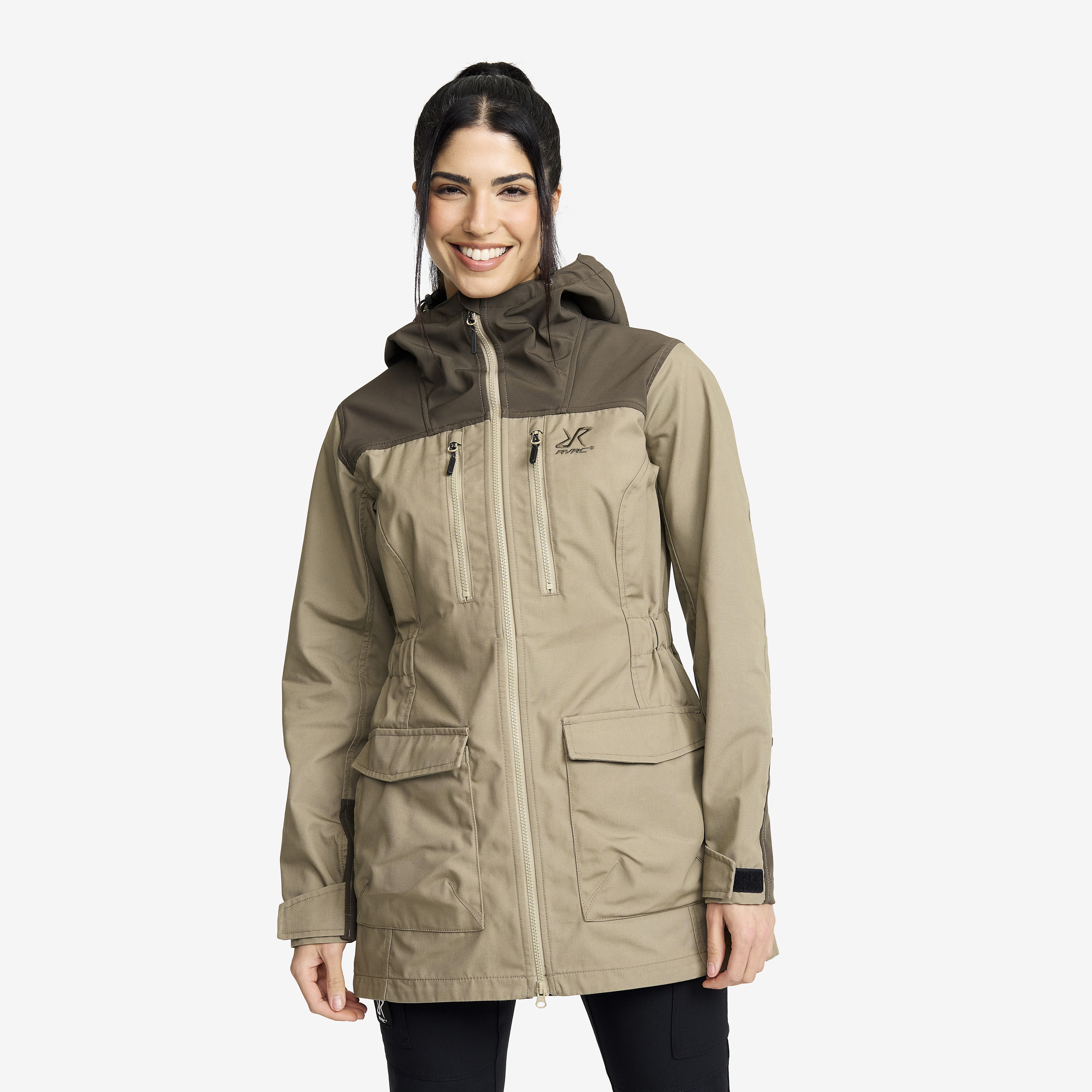 Outdoor Jacket Mud/Brindle Naistele