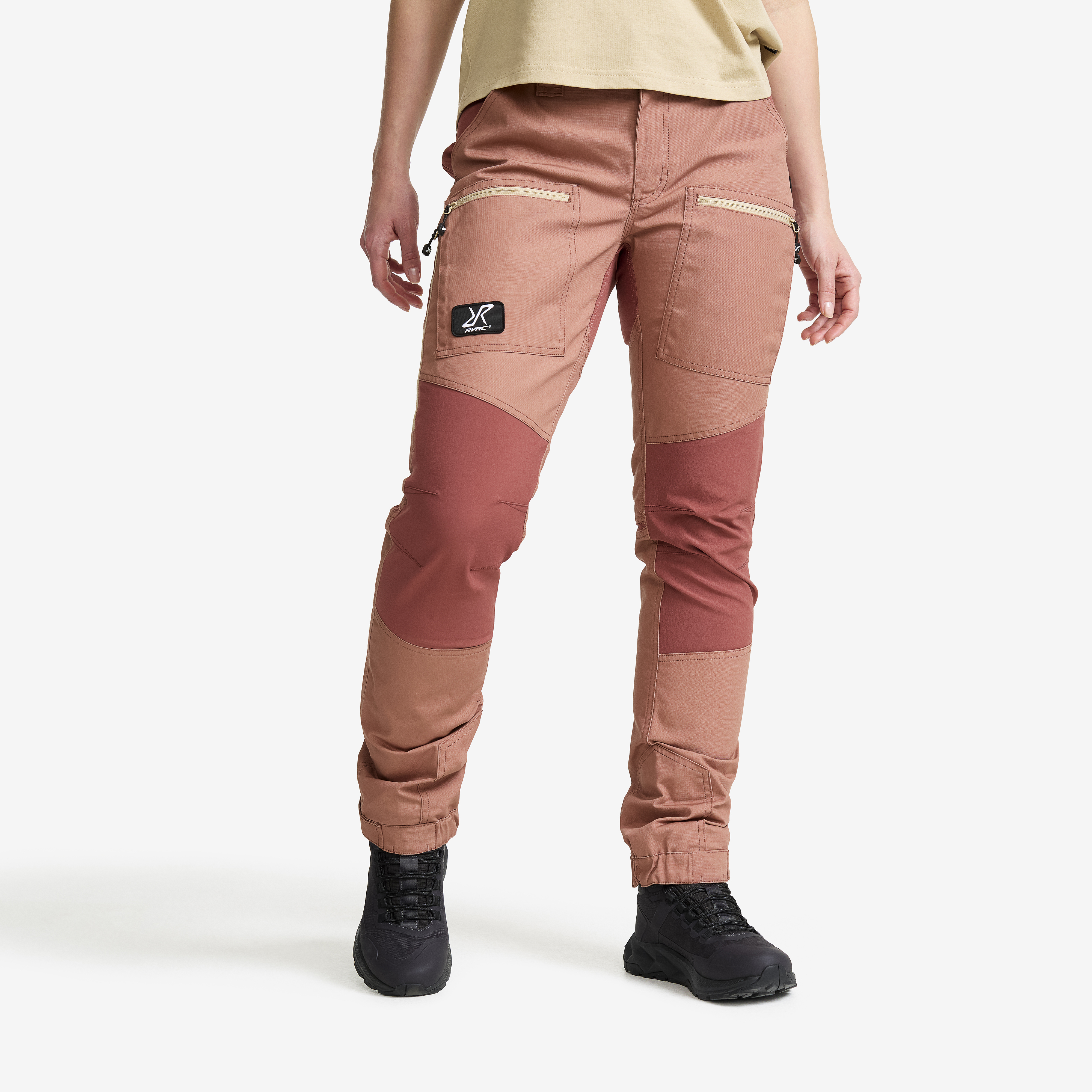 Nordwand Pro Pants Dam Pink Wood/Apple Butter, :M