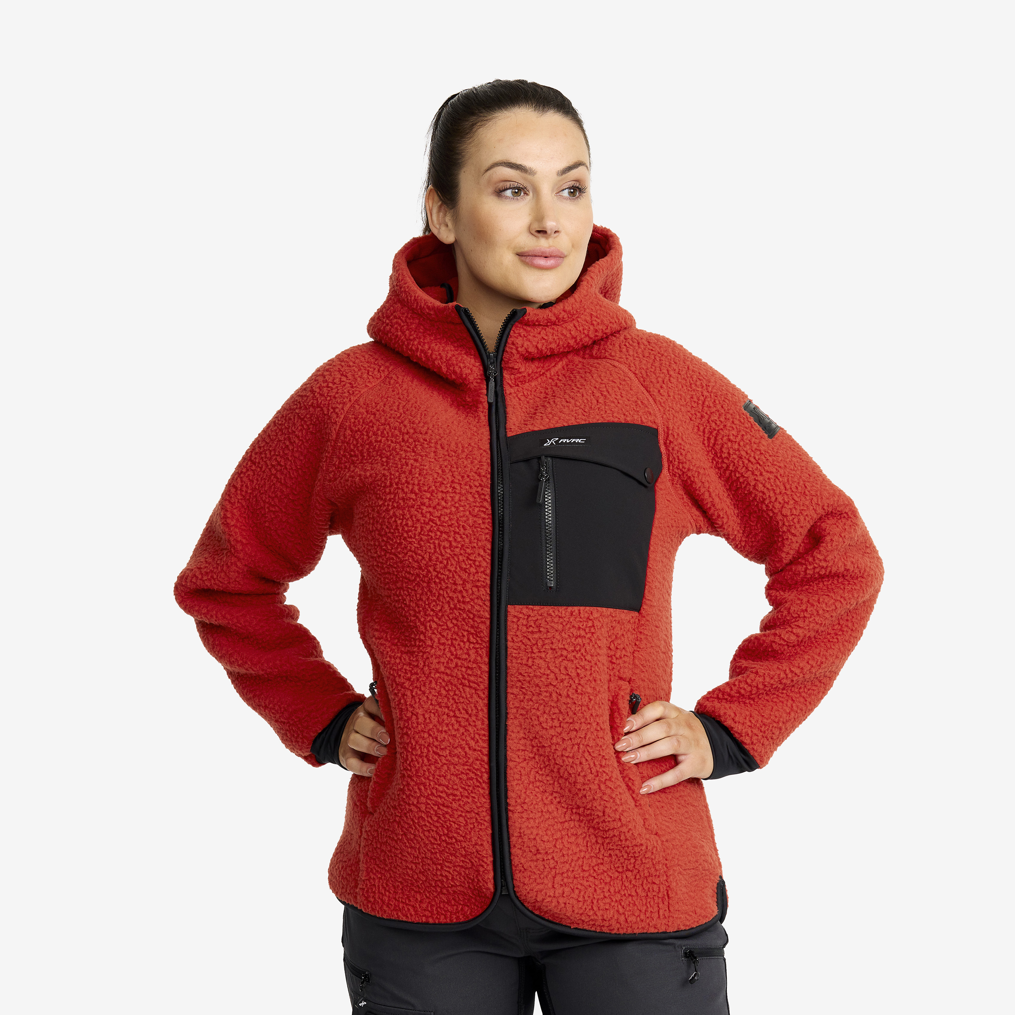 Sherpa Hoodie Dam Bossa Nova, :3XL