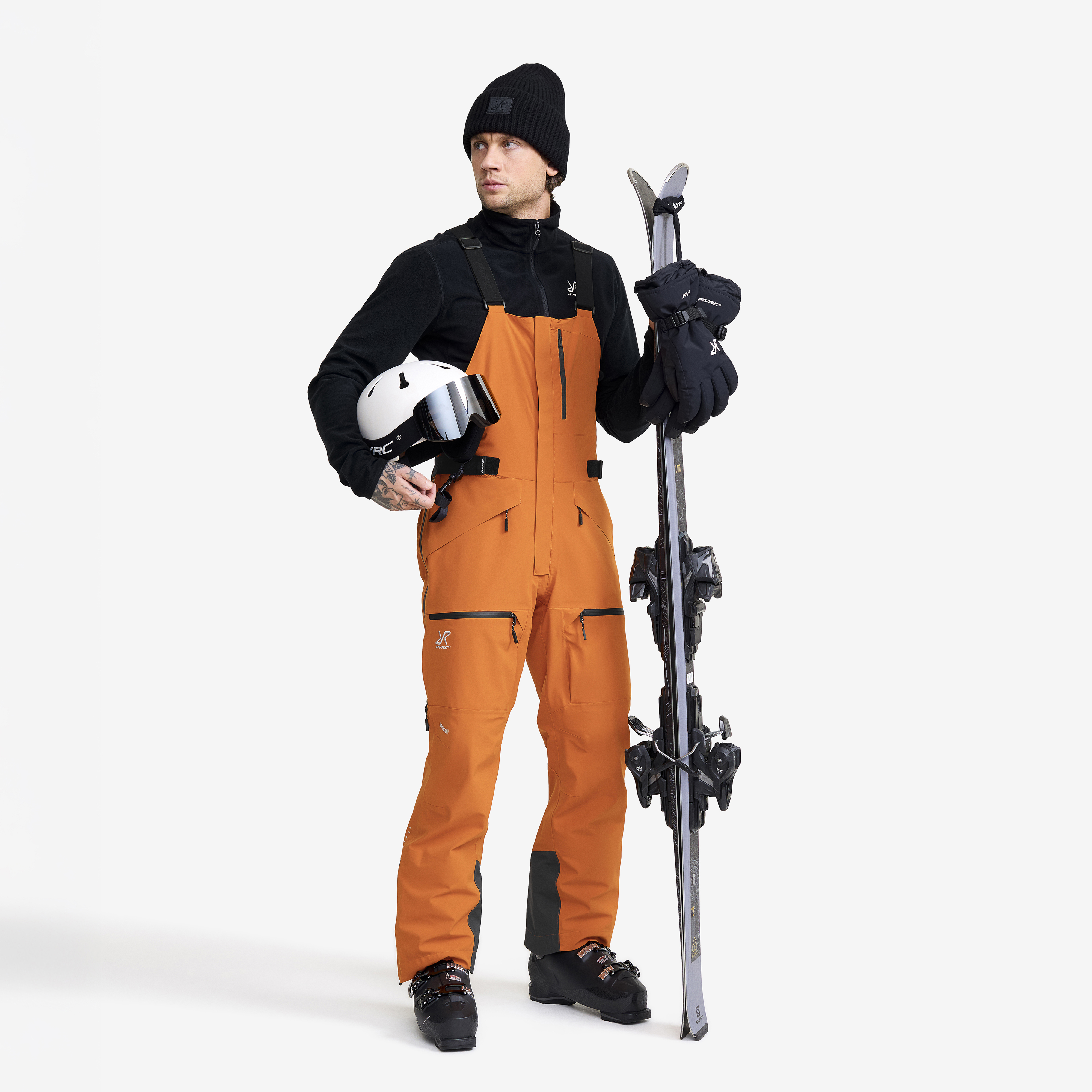 Atlas 3L Ski Bib Pants Hawaiian Sunset Herre,