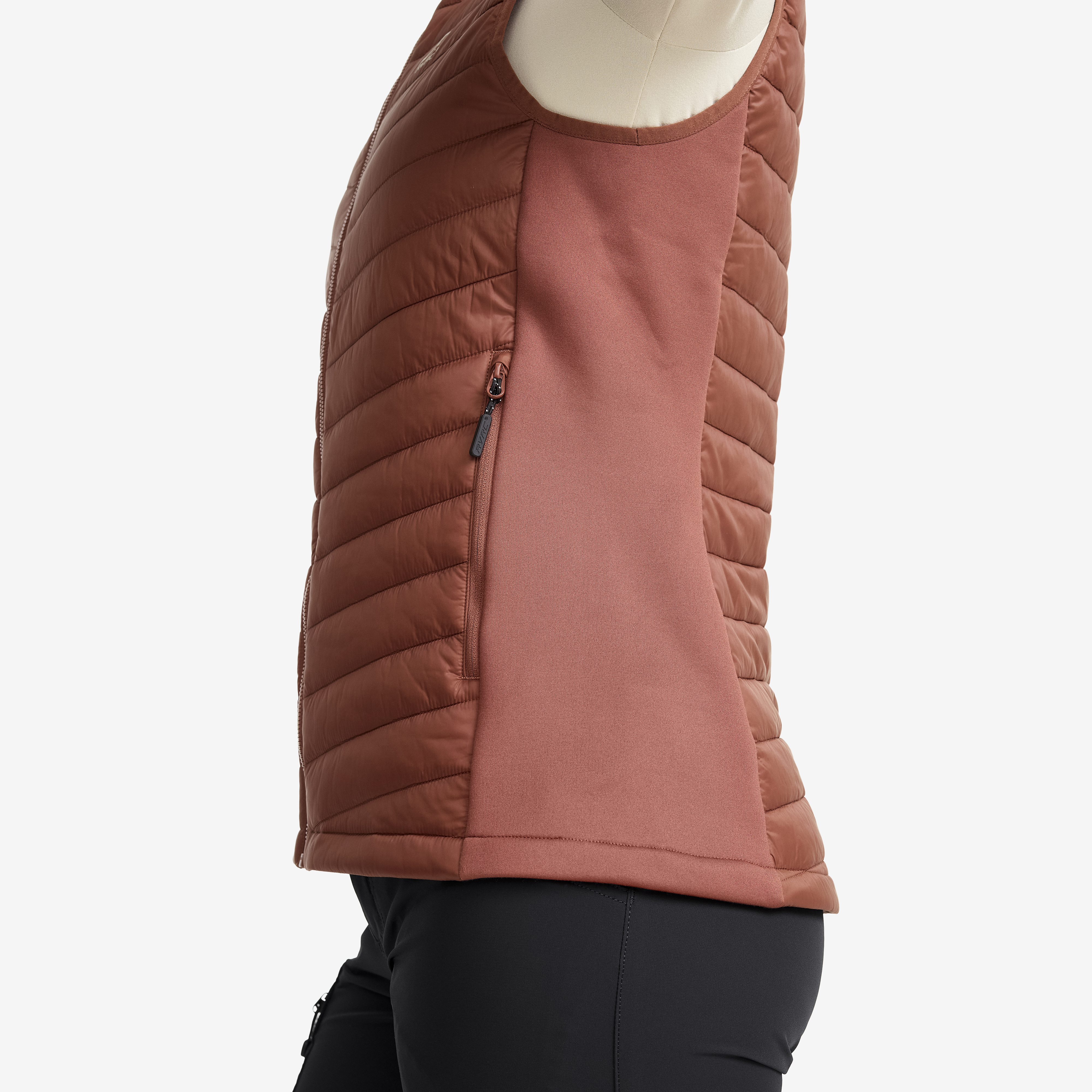Radical Insulate Vest Women Pink Mahogany | RevolutionRace