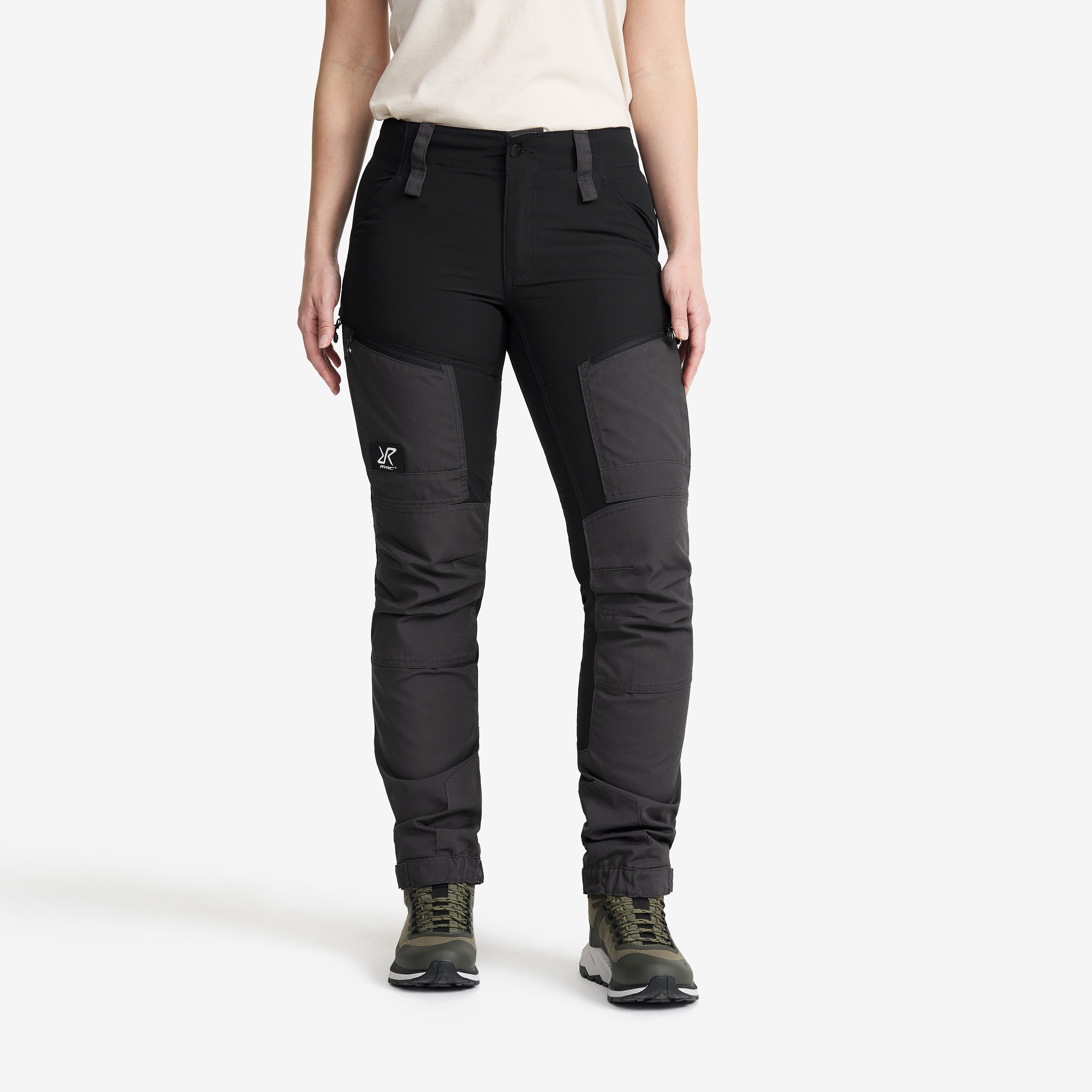 Pantalones trekking RVRC GP Pro para mujer en negro