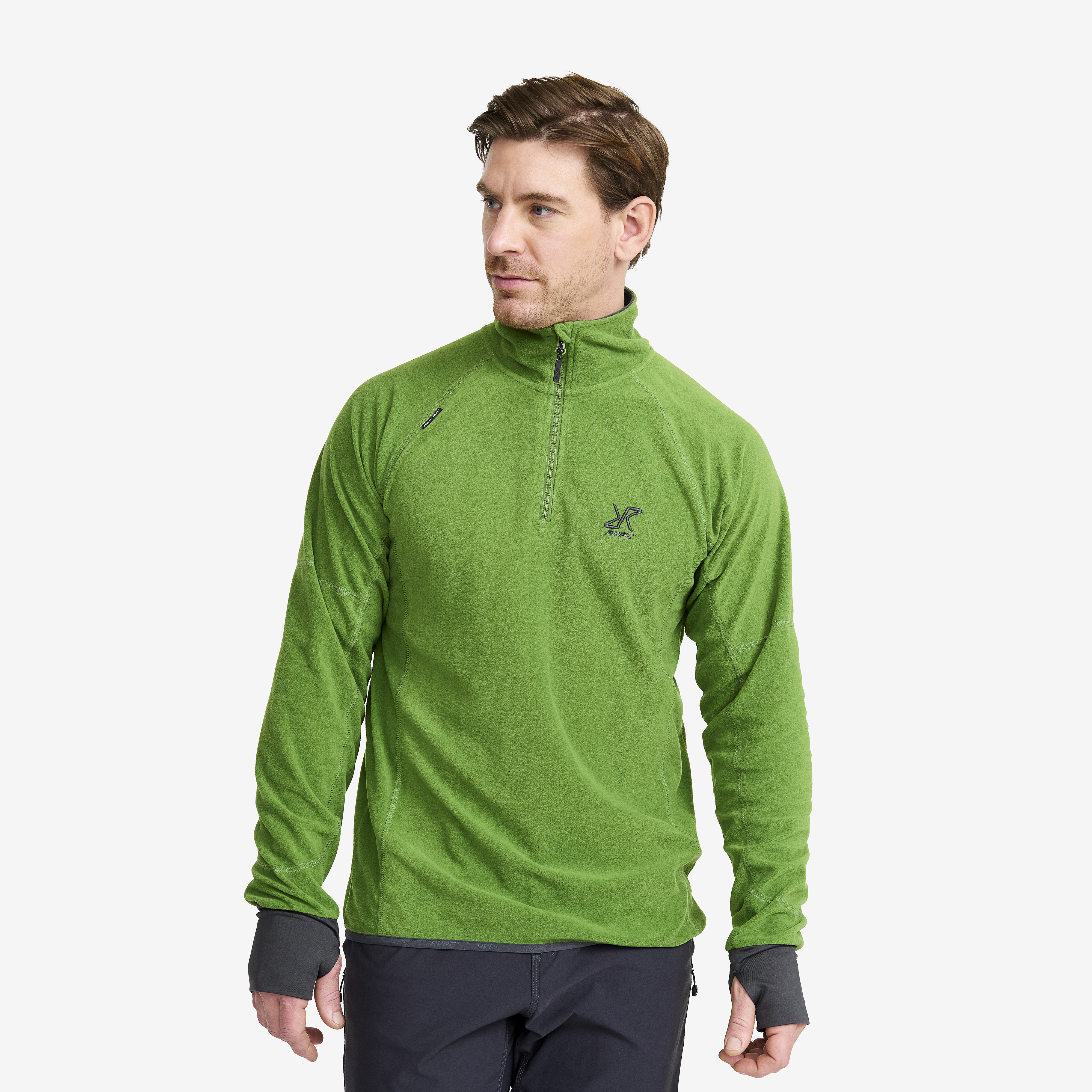 Trekker Fleece Herre Cactus Green