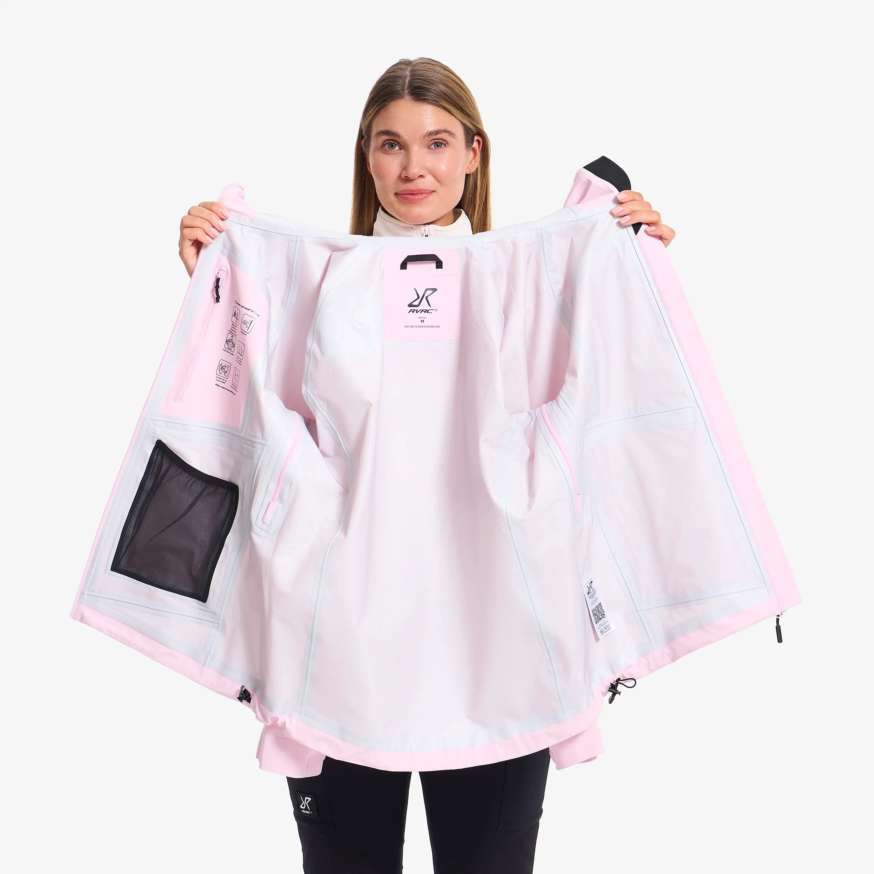 Cyclone Light 3L Shell Jacket Pink Mist Dámské,