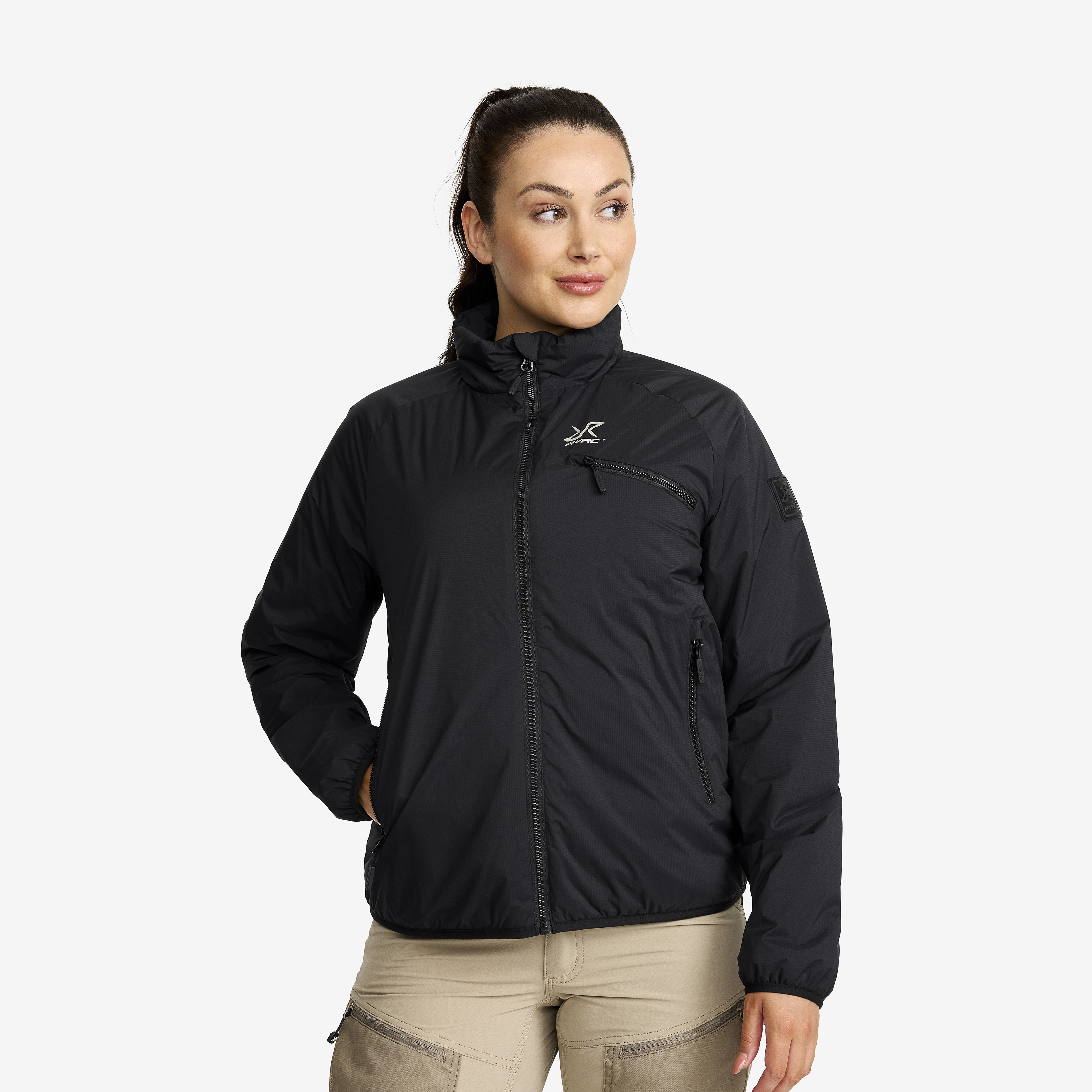 Flatter Insulated Jacket – Dam – Black Storlek:XL – Vinterjackor